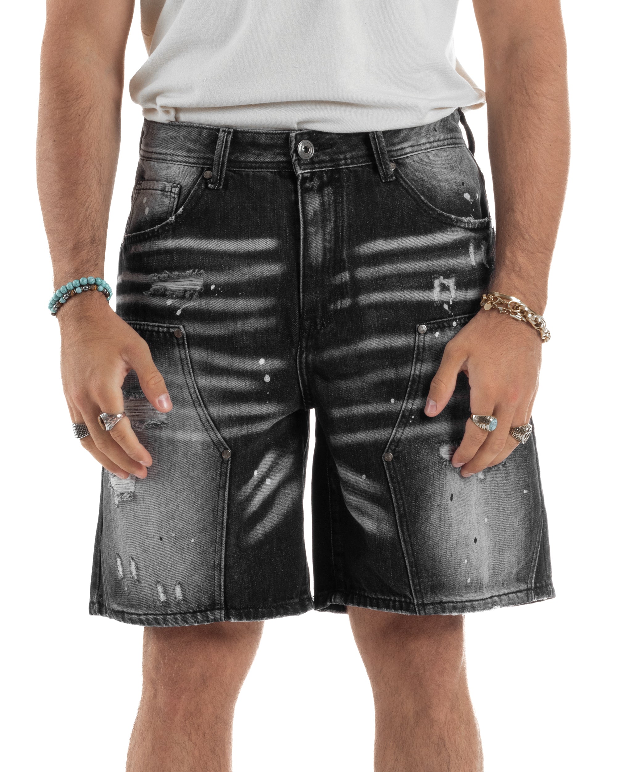 Bermuda Jeans Baggy Fit PC1998A