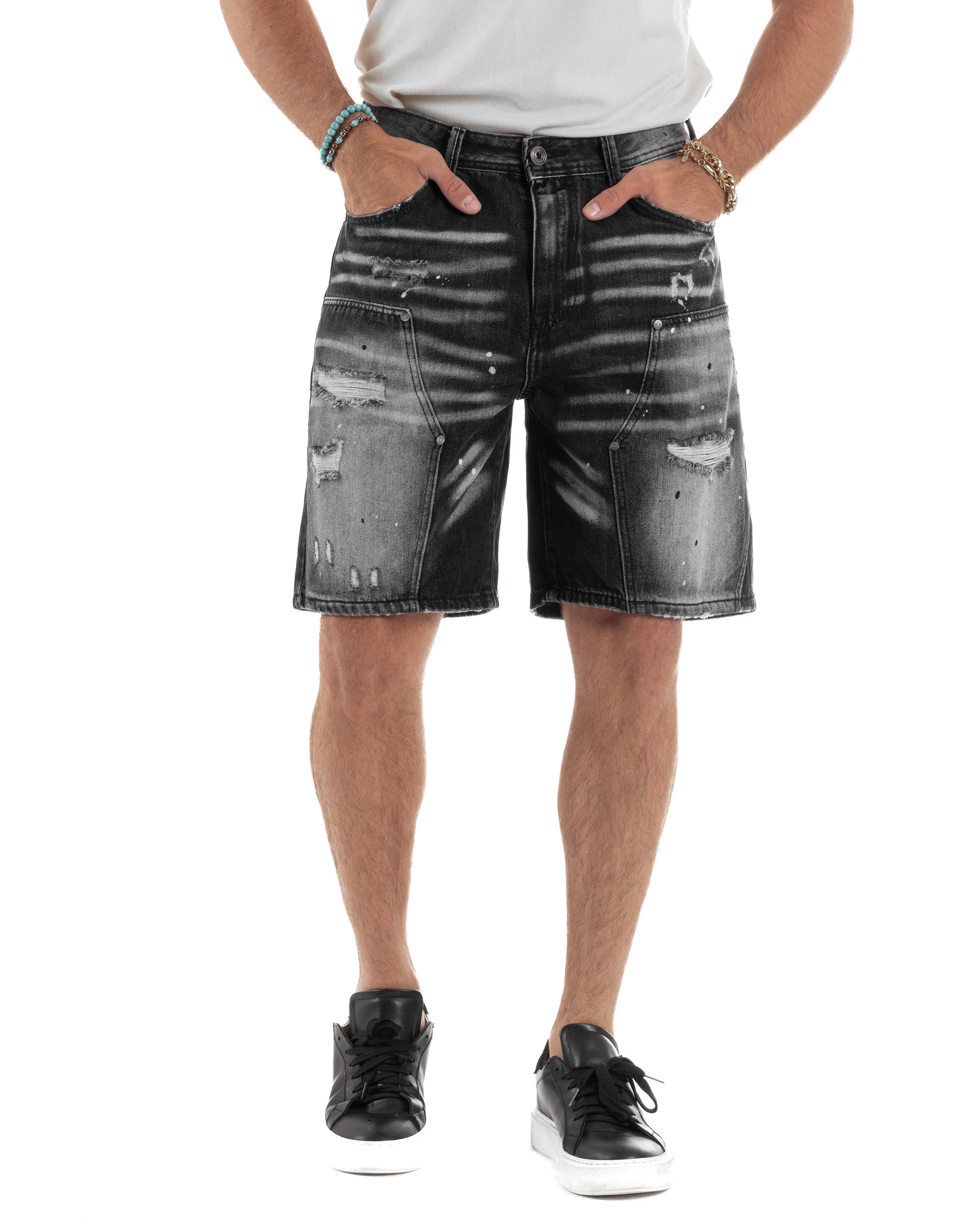 Bermuda Jeans Baggy Fit PC1998A