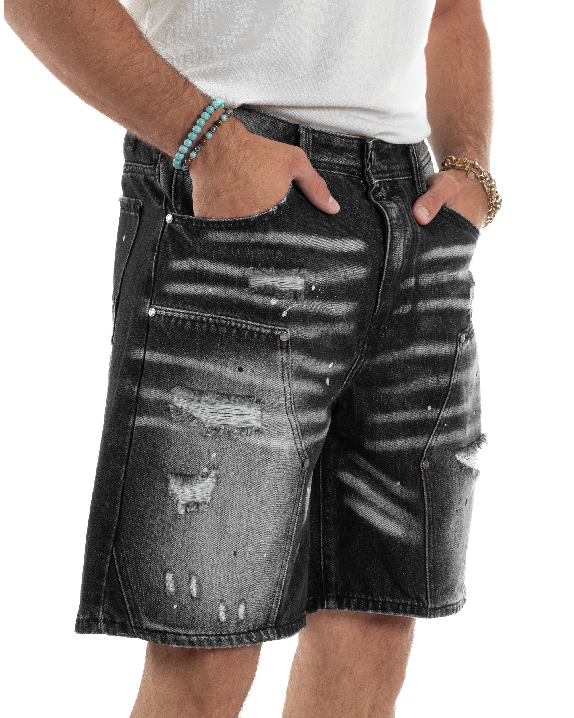 Bermuda Jeans Baggy Fit PC1998A