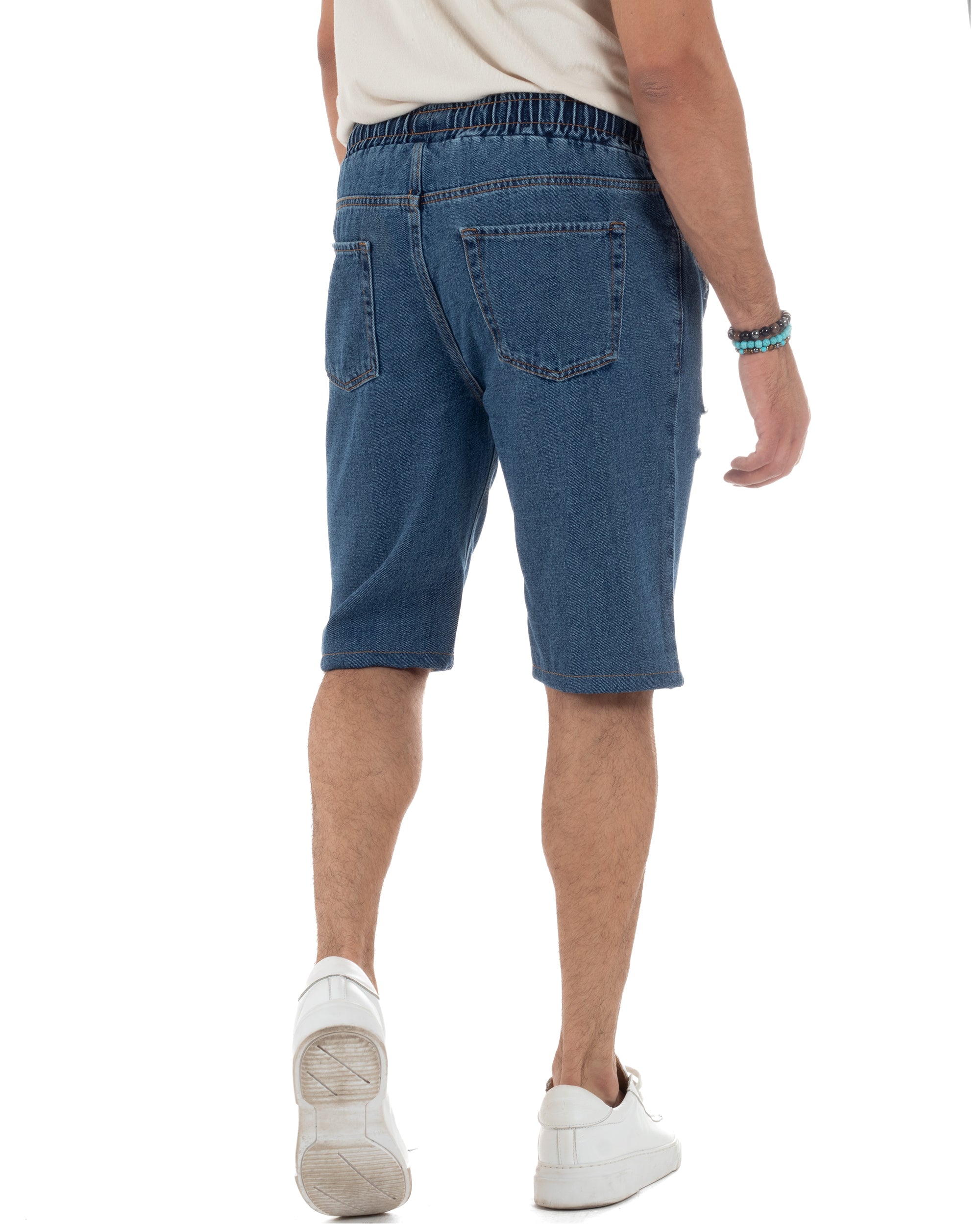 Bermuda Jeans Rotture Regular Fit PC2003A