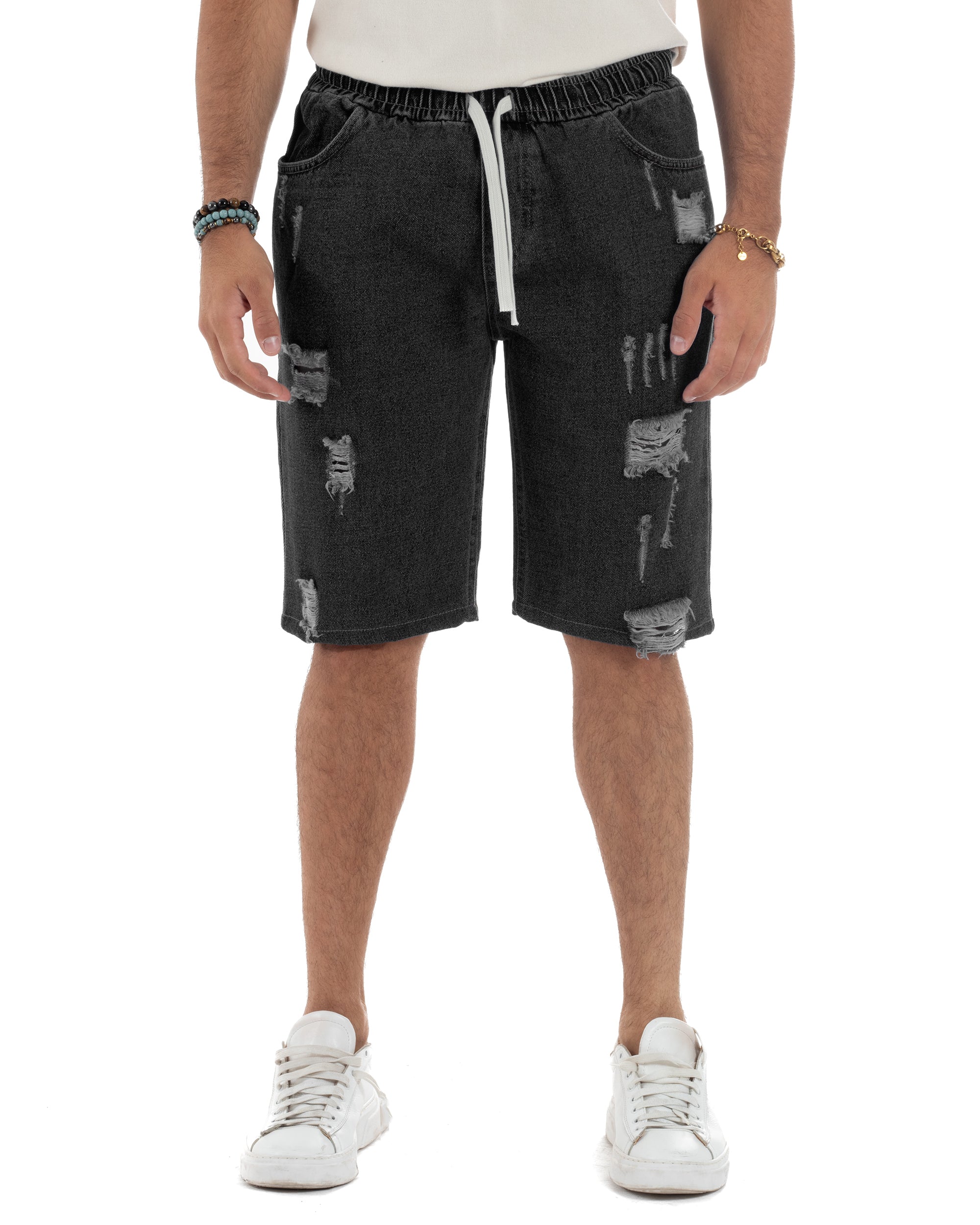 Bermuda Jeans Rotture Regular Fit PC2004A