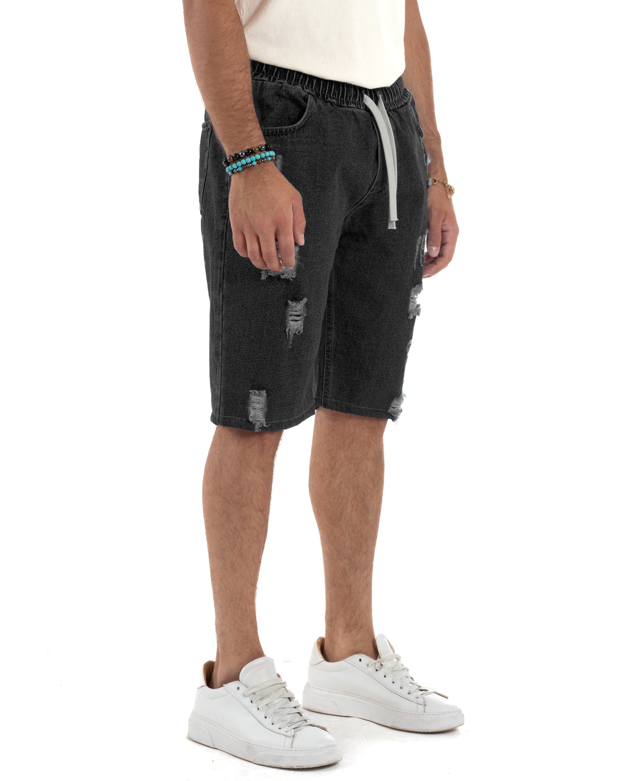 Bermuda Jeans Rotture Regular Fit PC2004A