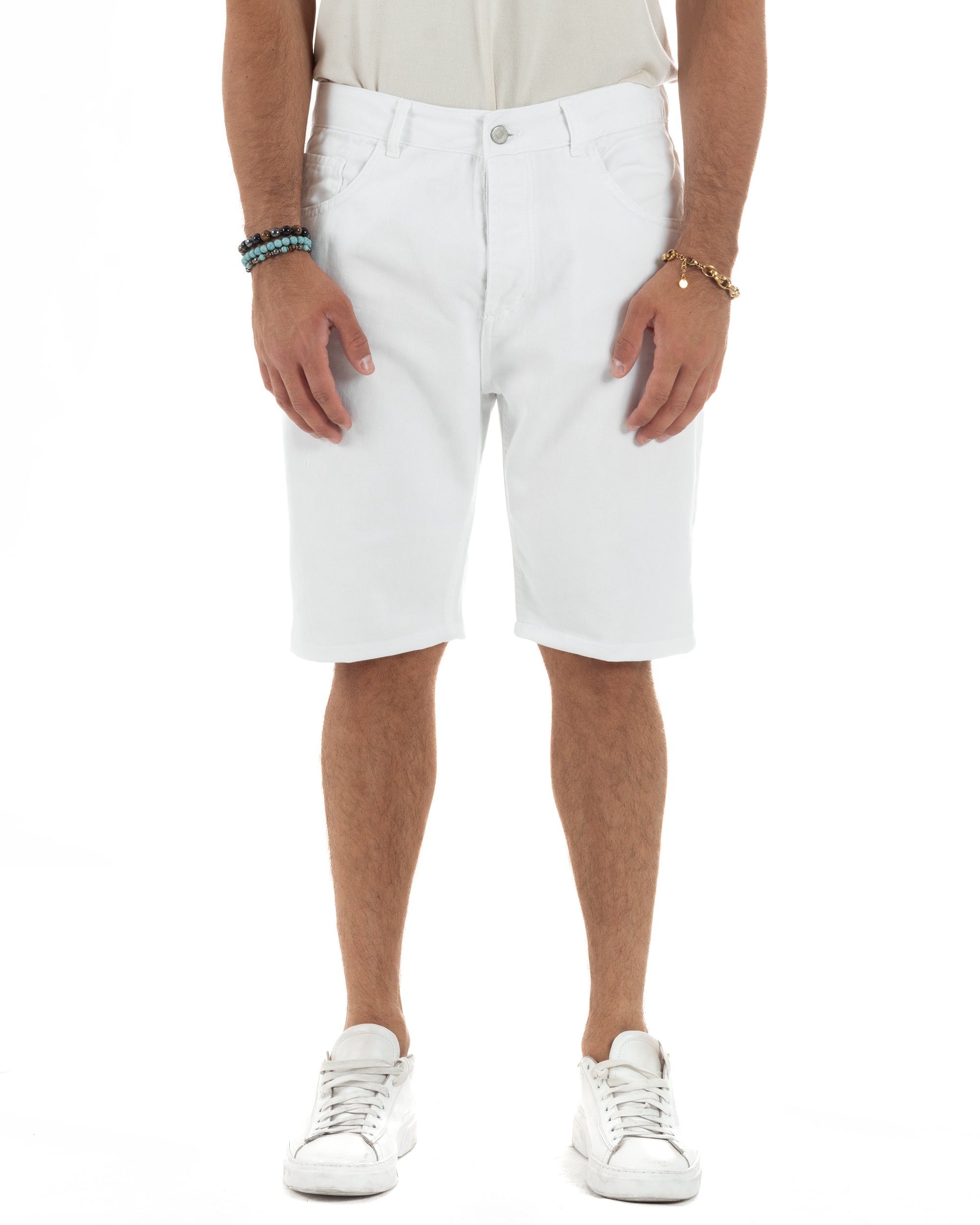 Bermuda Cinque Tasche Tinta Unita Regular Fit PC2006A