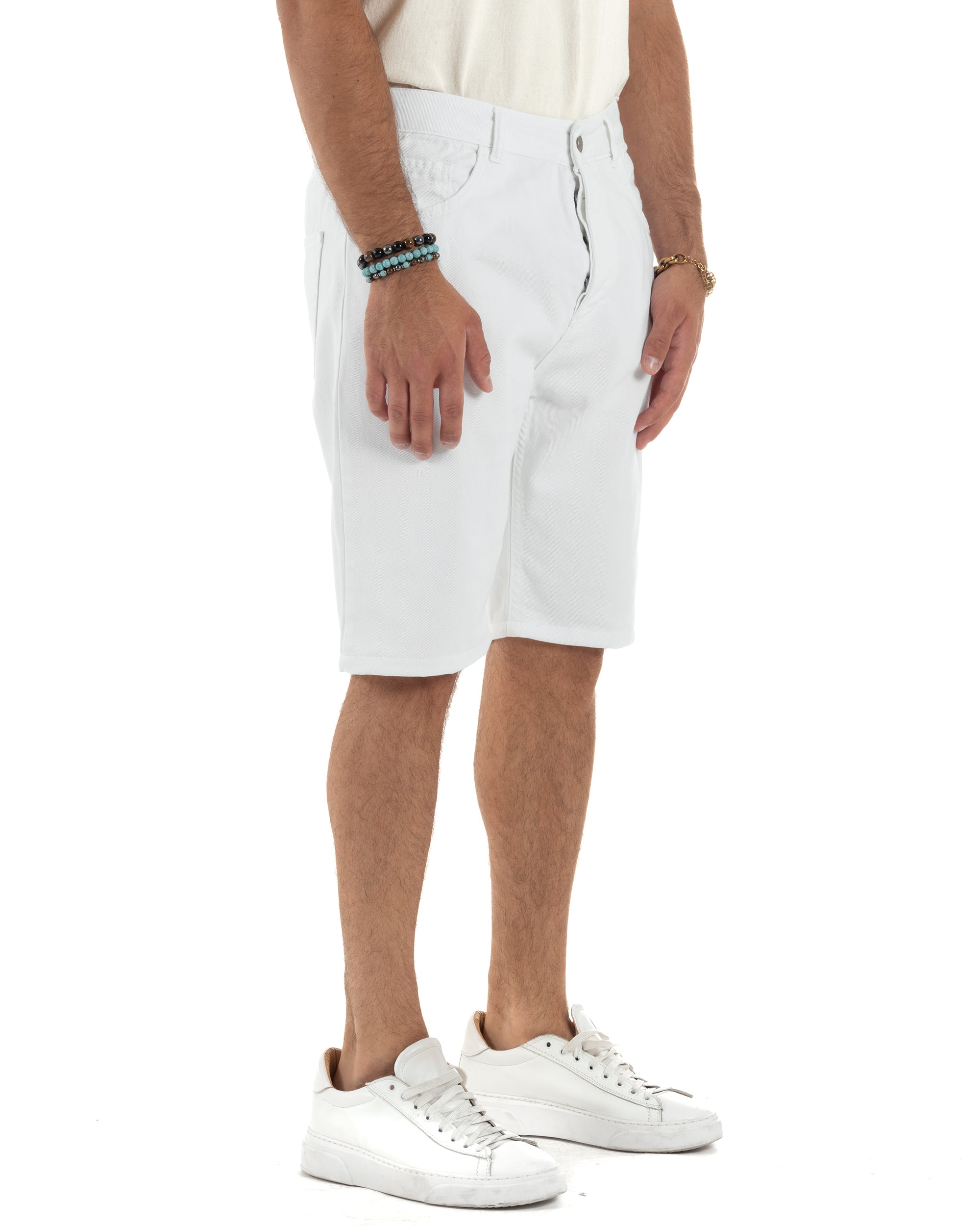 Bermuda Cinque Tasche Tinta Unita Regular Fit PC2006A