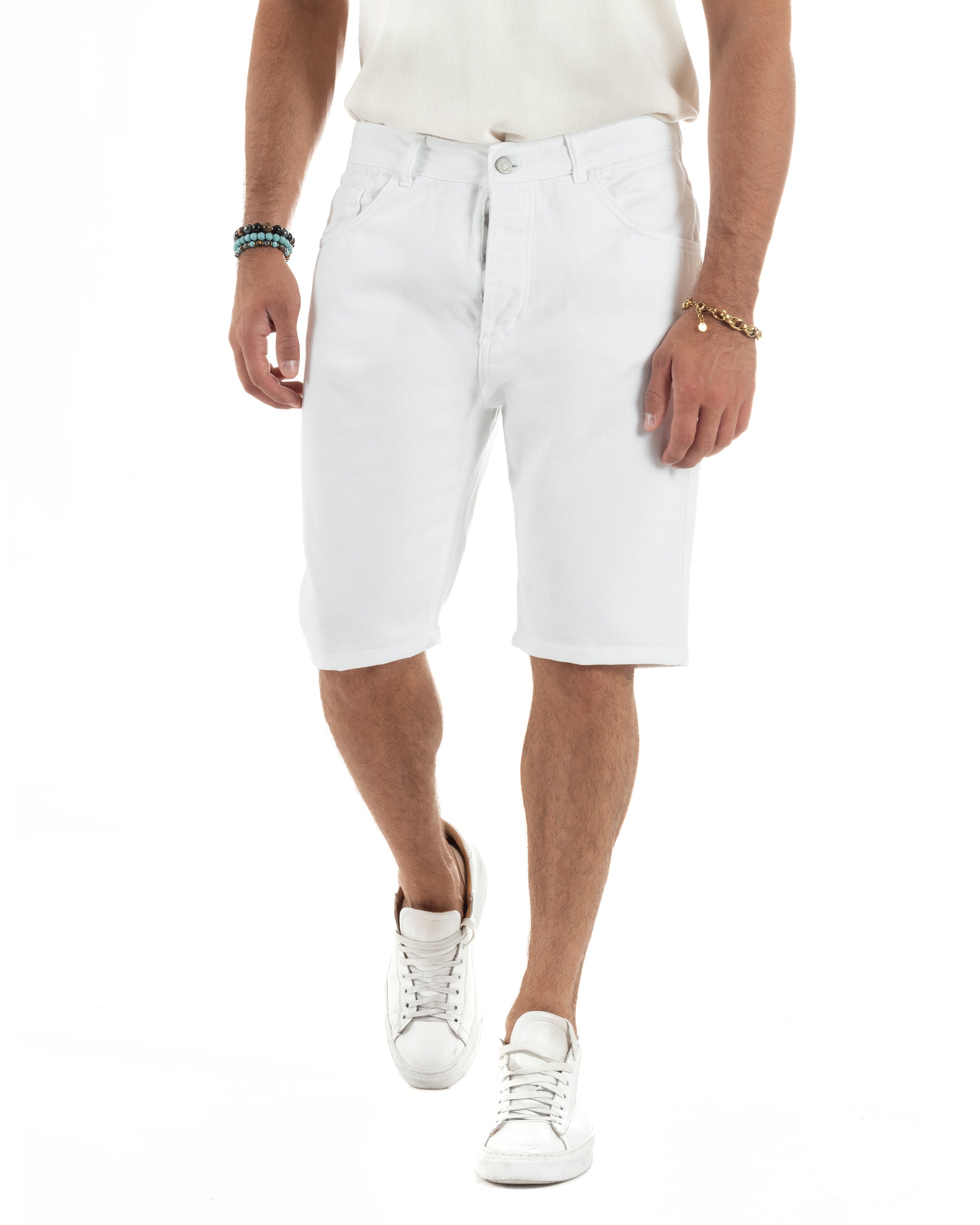 Bermuda Cinque Tasche Tinta Unita Regular Fit PC2006A