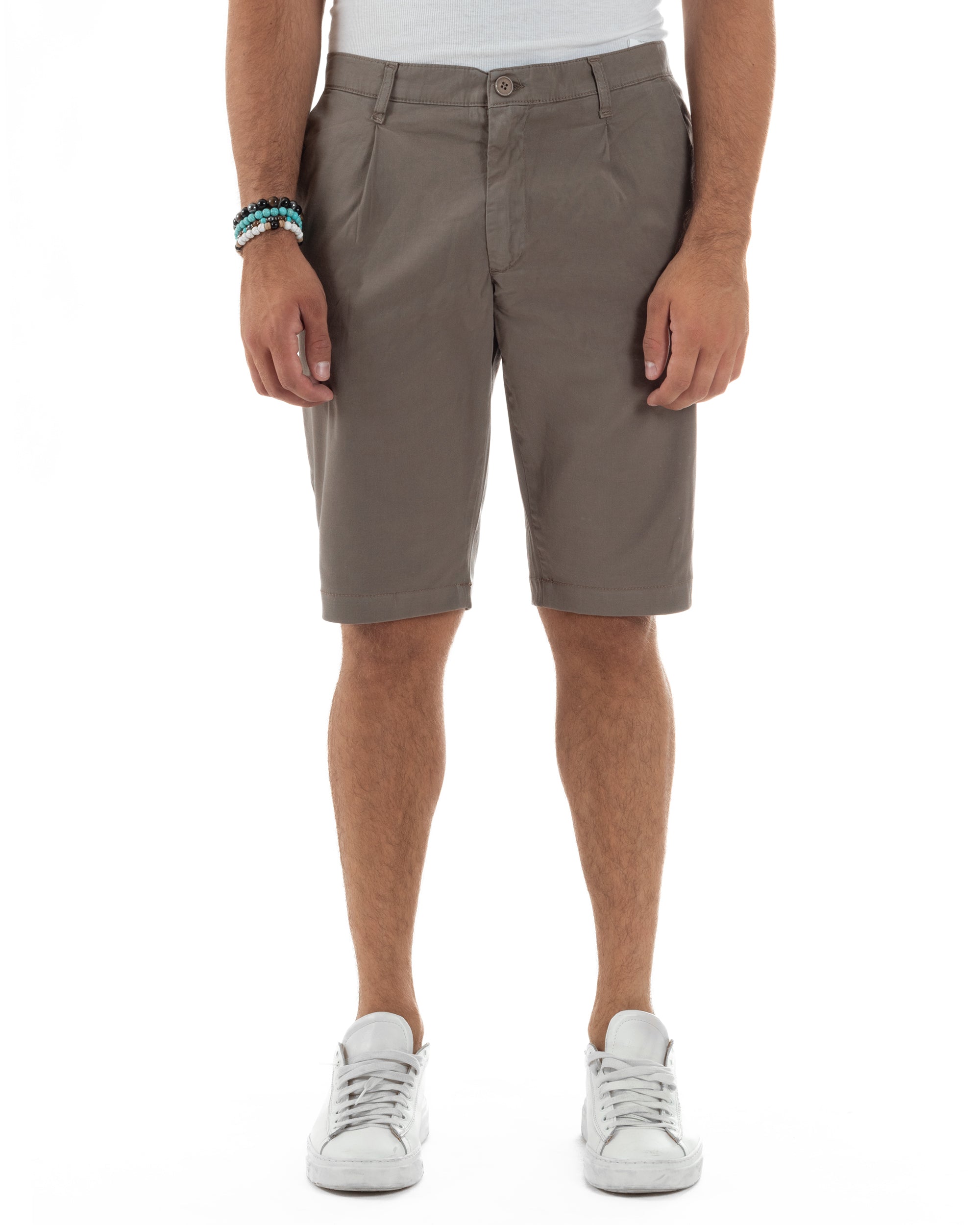 Bermuda Cotone Chino Tasche America Basic PC2014A