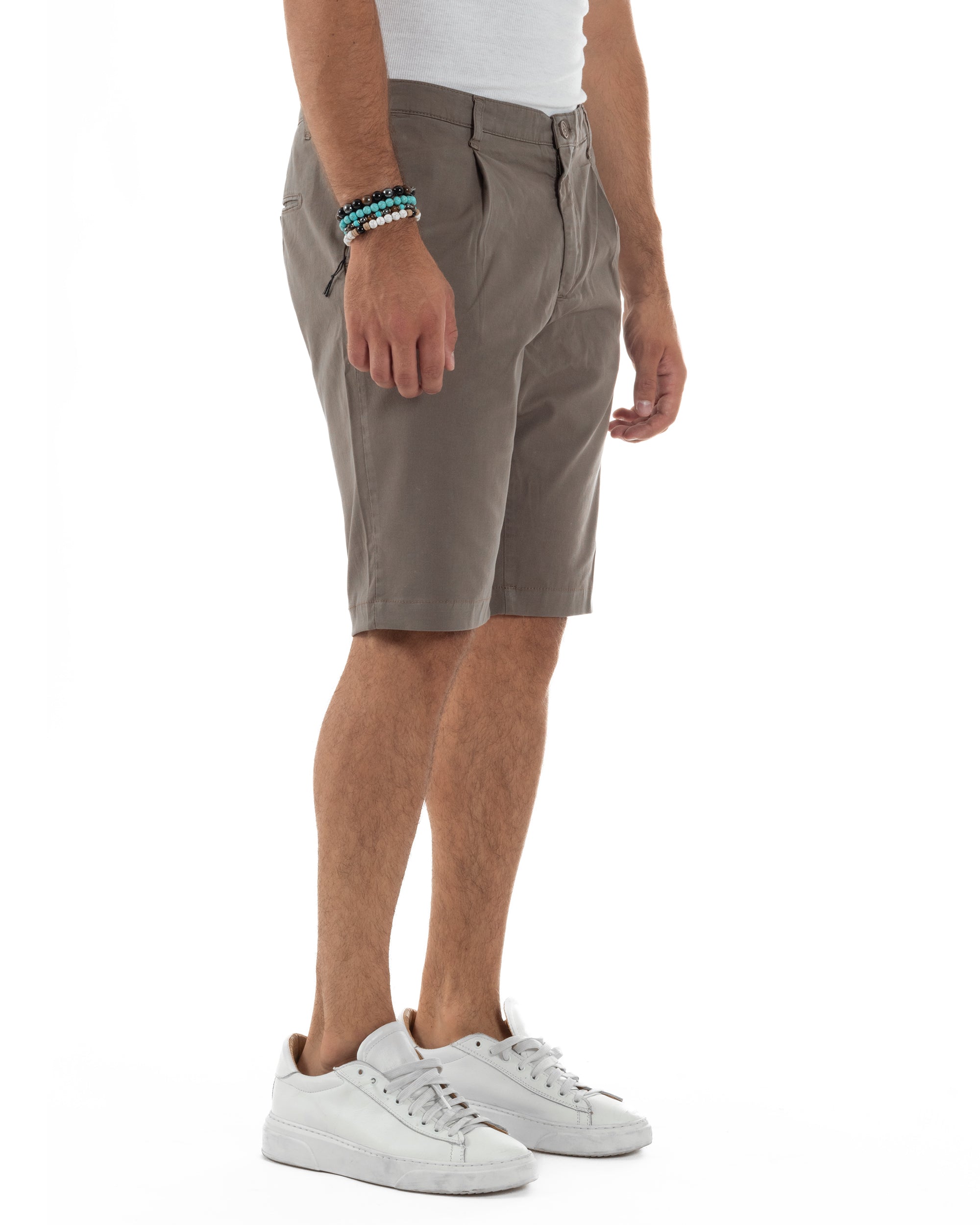 Bermuda Cotone Chino Tasche America Basic PC2014A