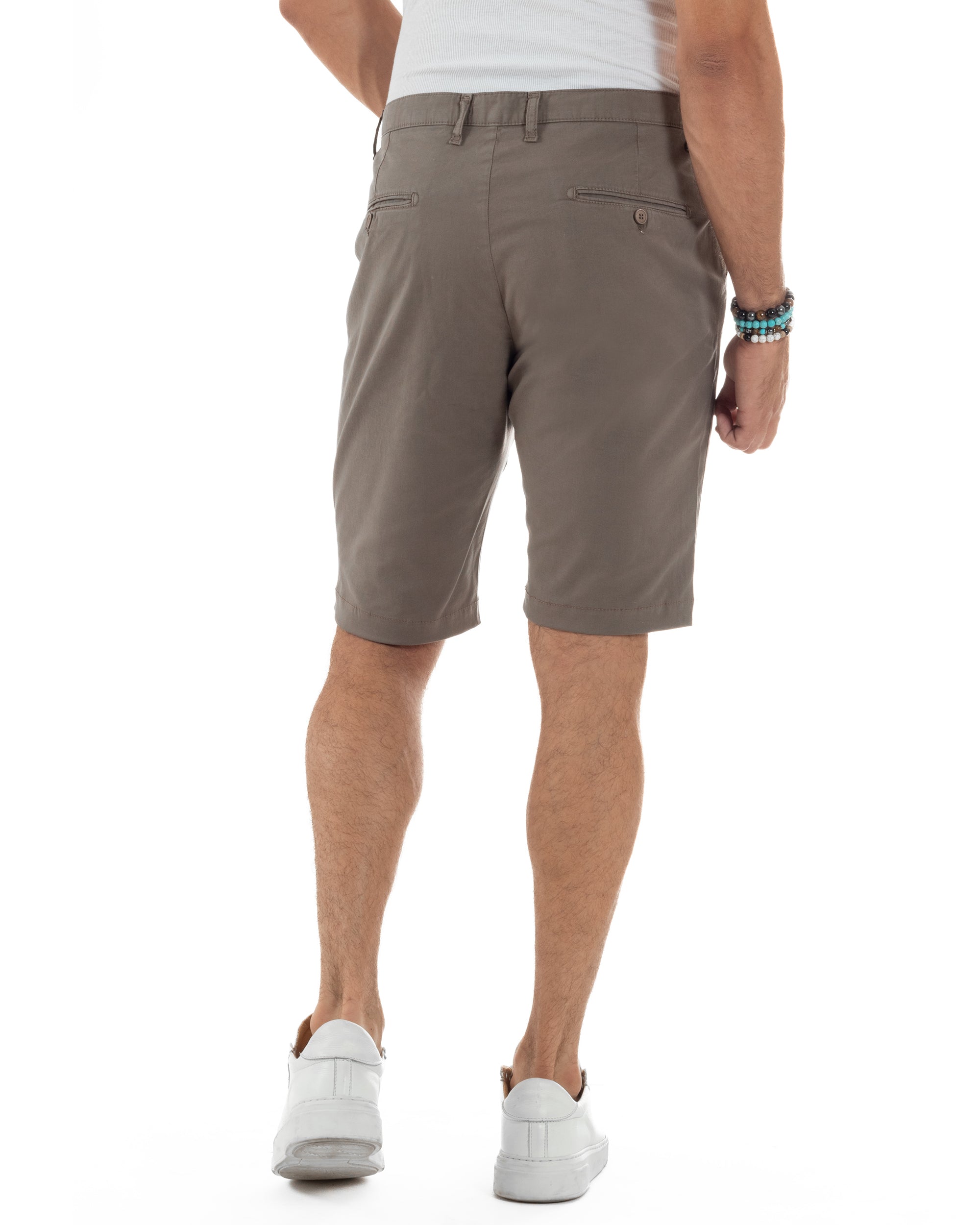 Bermuda Cotone Chino Tasche America Basic PC2014A