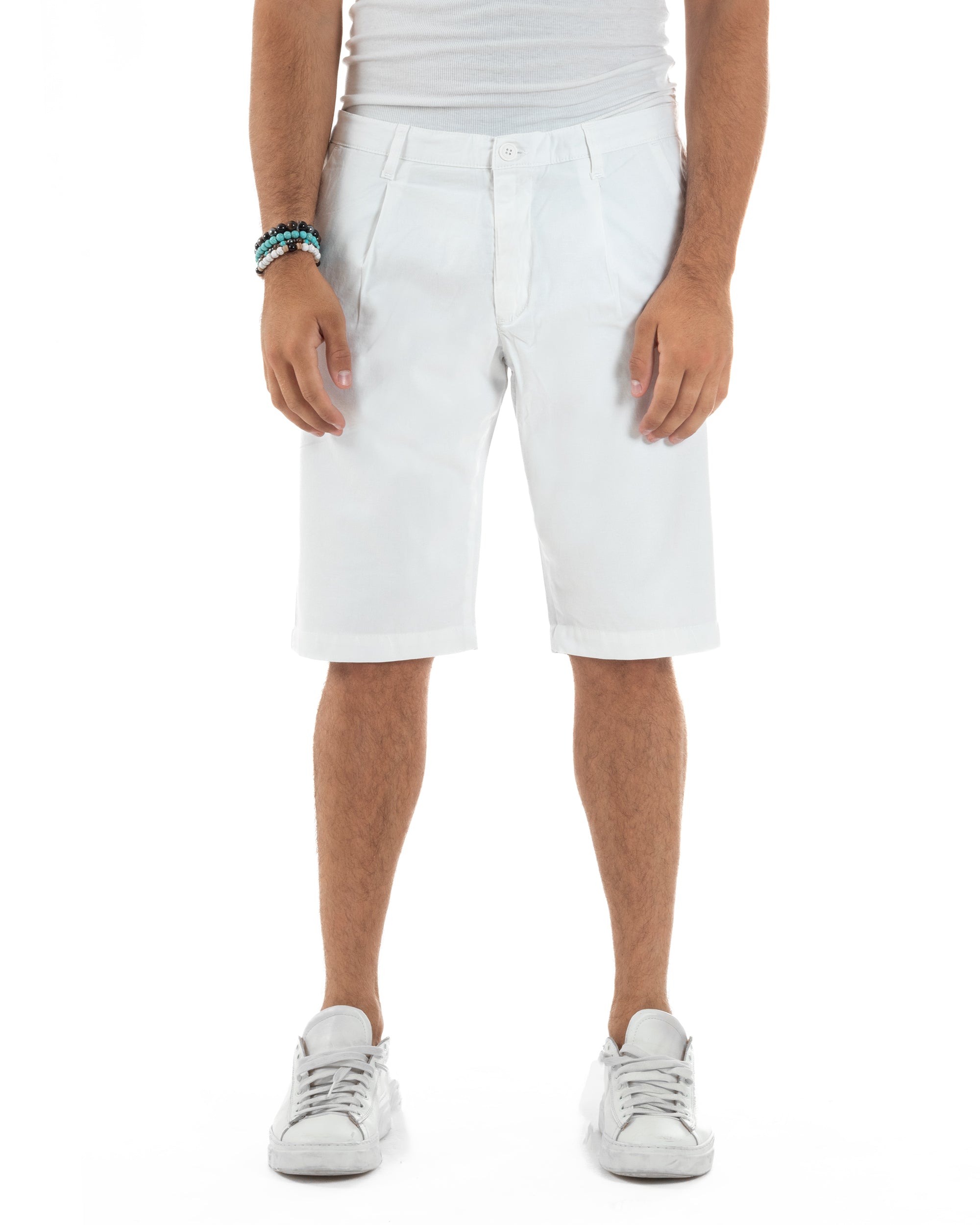 Bermuda Cotone Chino Tasche America Basic PC2017A