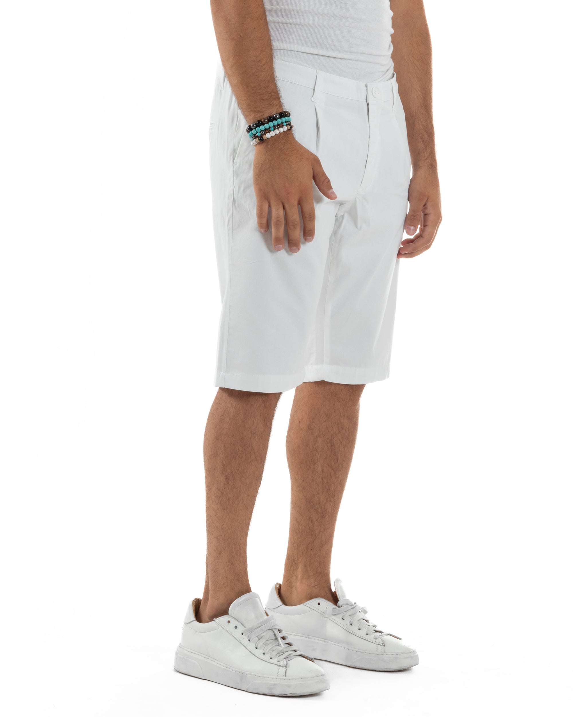 Bermuda Cotone Chino Tasche America Basic PC2017A