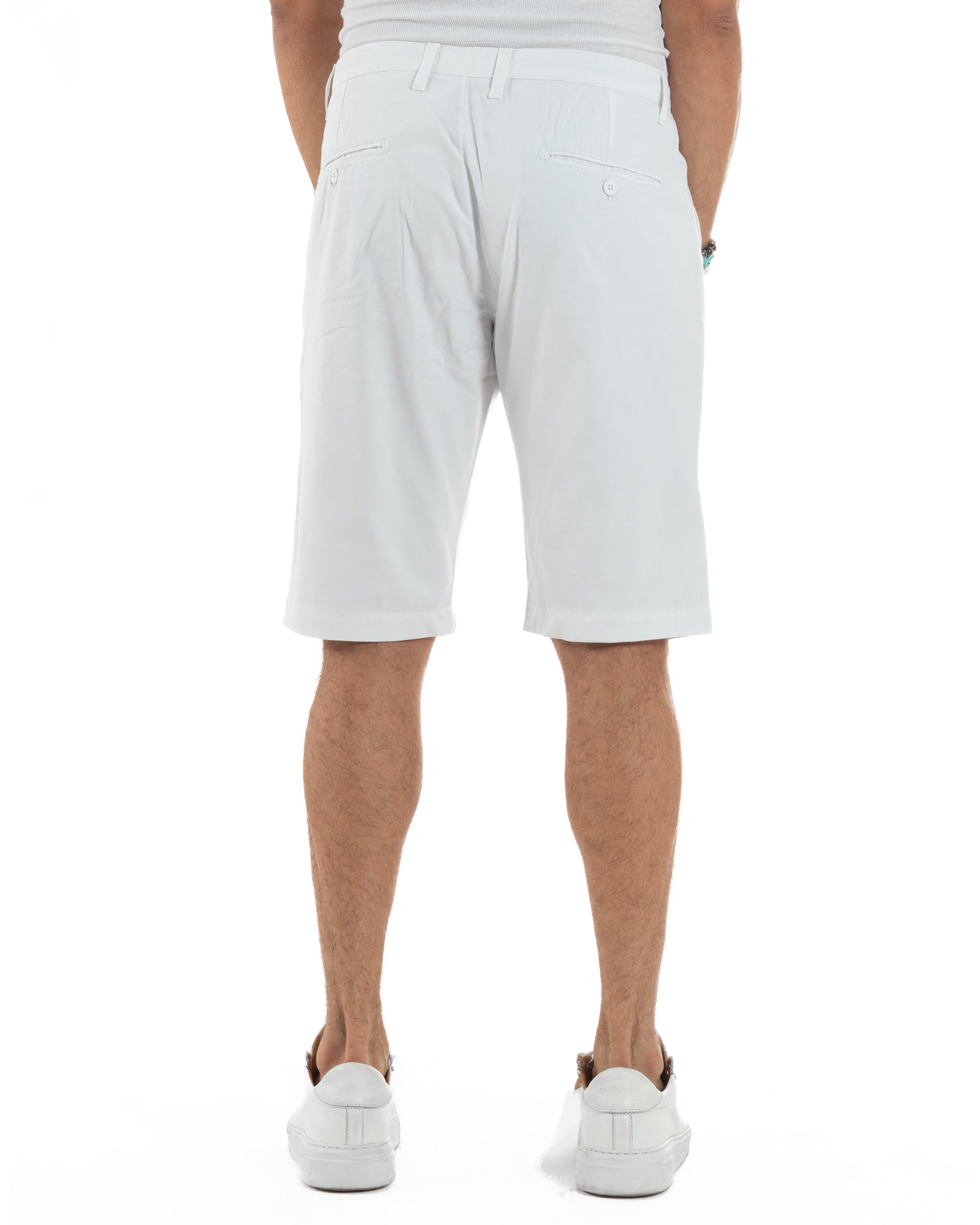 Bermuda Cotone Chino Tasche America Basic PC2017A