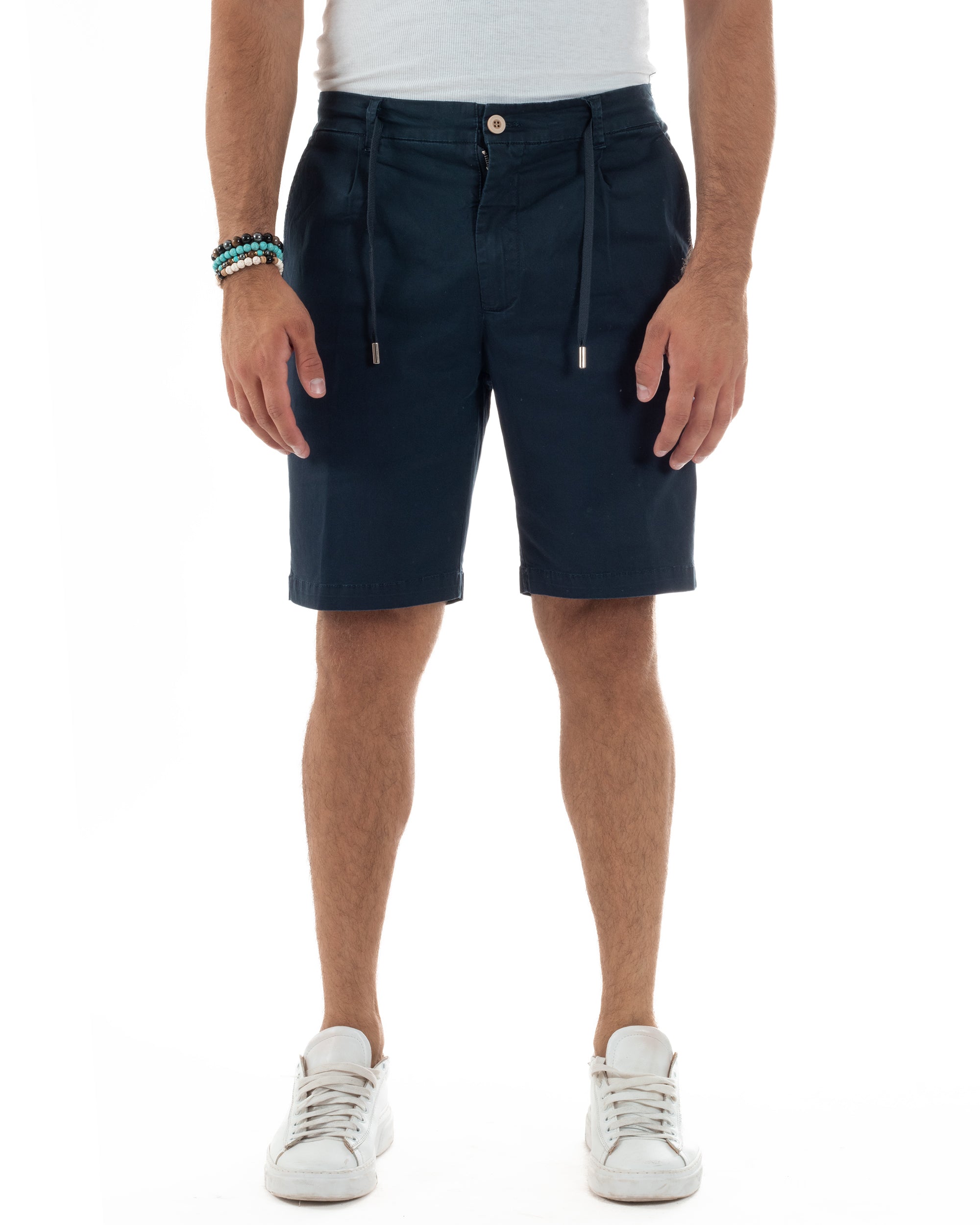 Bermuda Chino Cotone Raso Tasche America Basic PC2022A