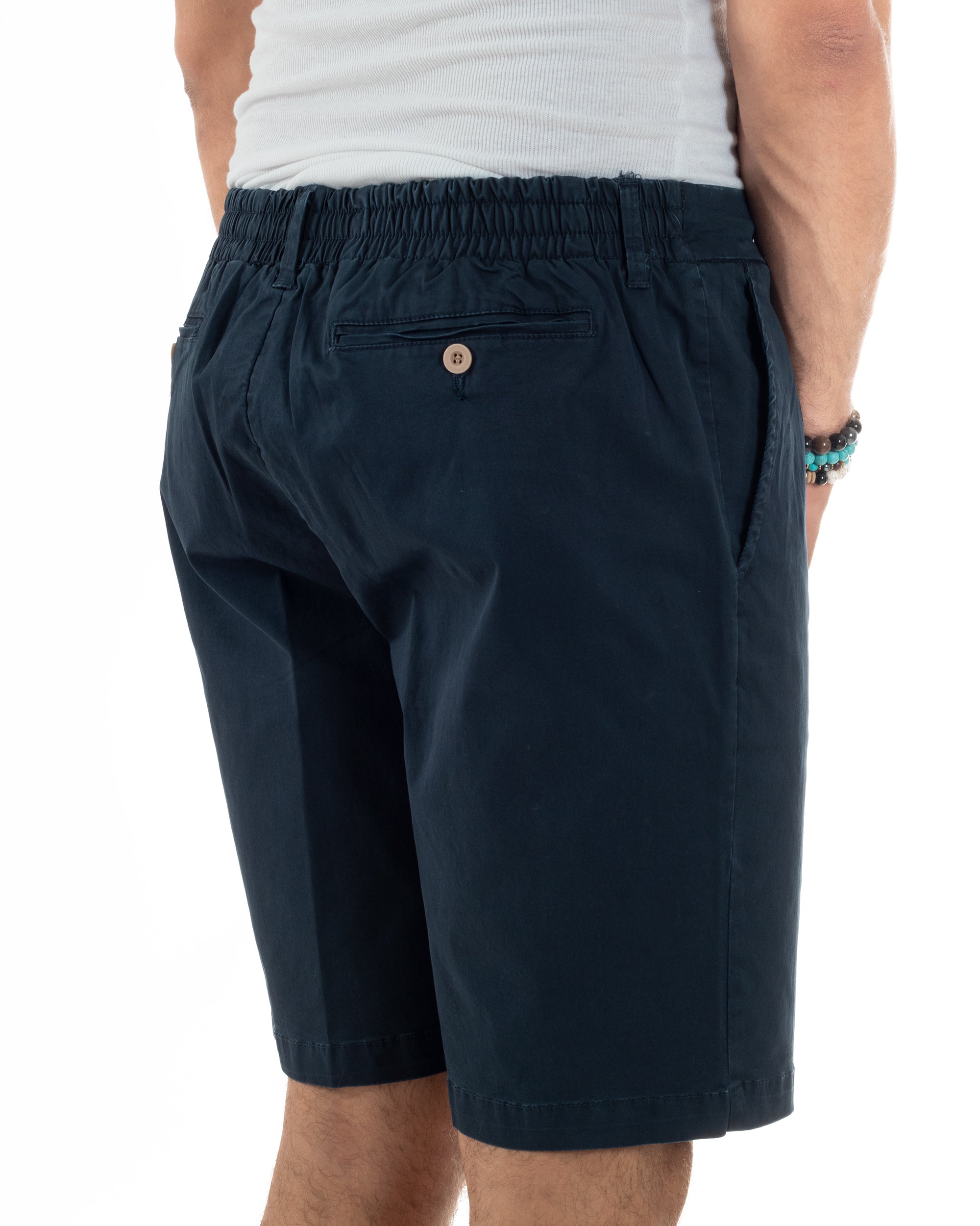 Bermuda Chino Cotone Raso Tasche America Basic PC2022A