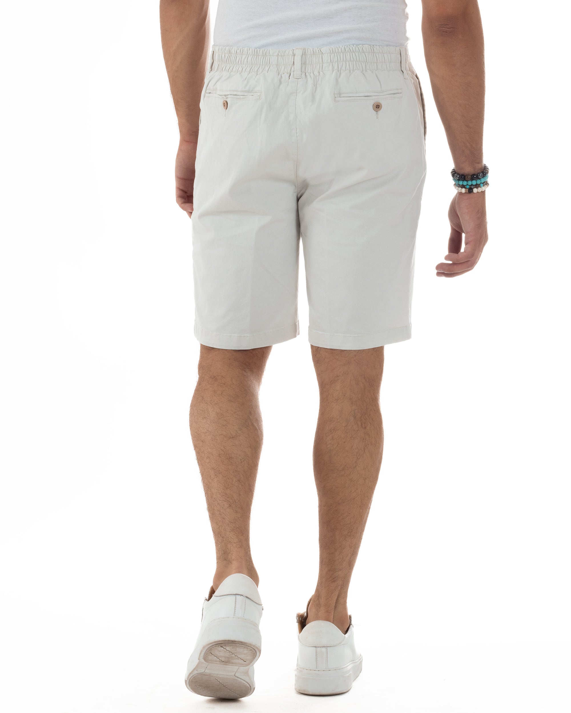 Bermuda Chino Cotone Raso Tasche America Basic PC2023A