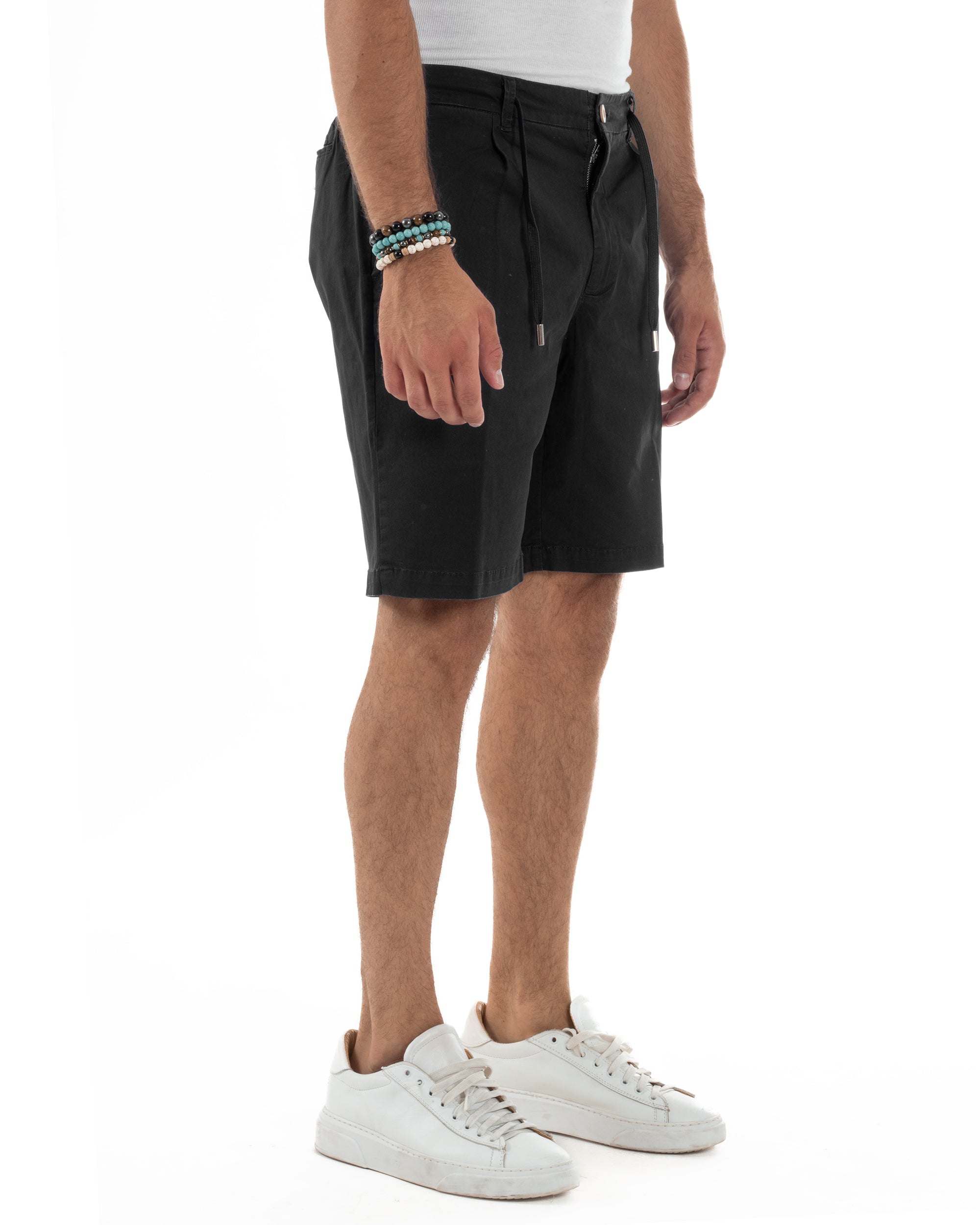 Bermuda Chino Cotone Raso Tasche America Basic PC2024A