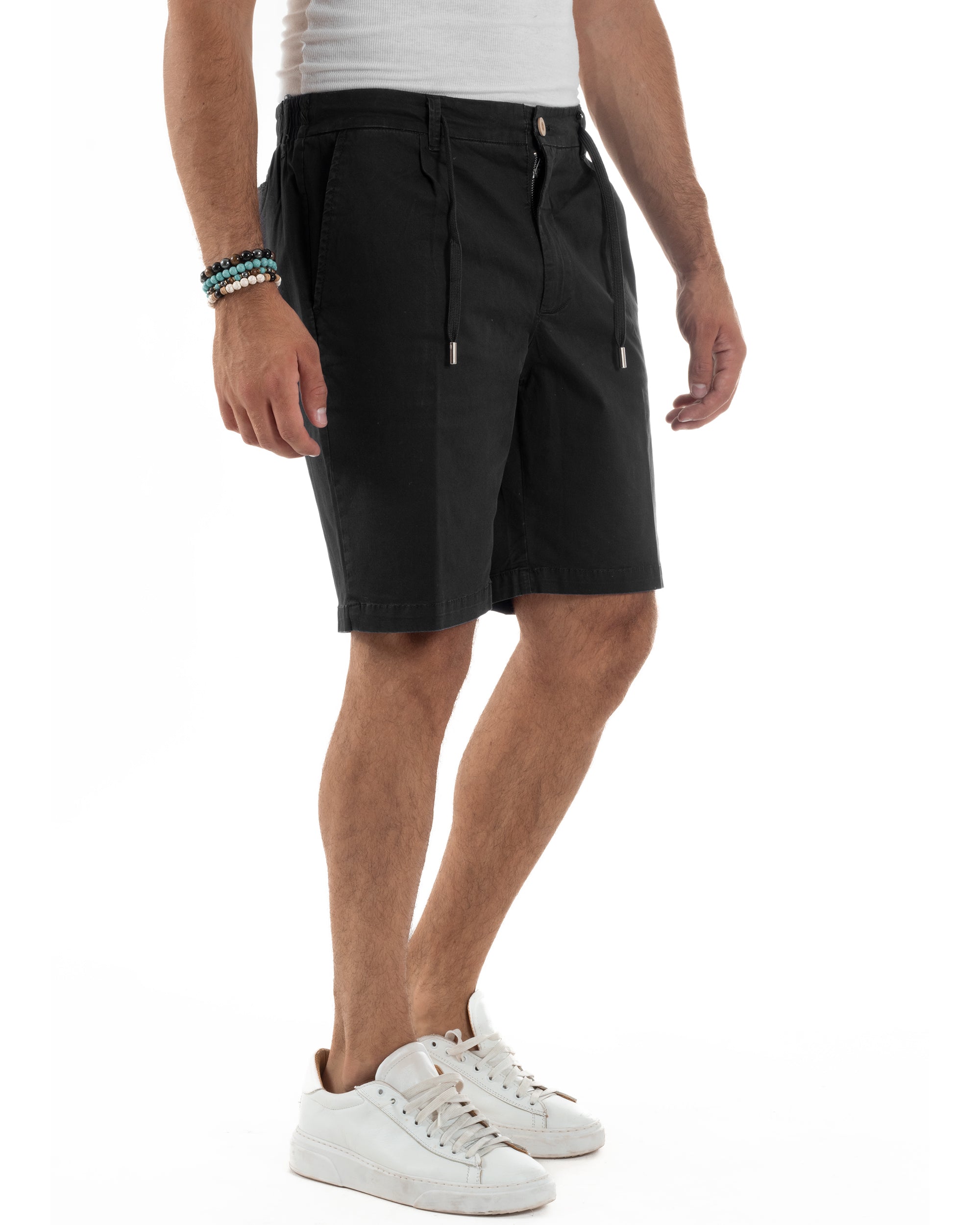 Bermuda Chino Cotone Raso Tasche America Basic PC2024A