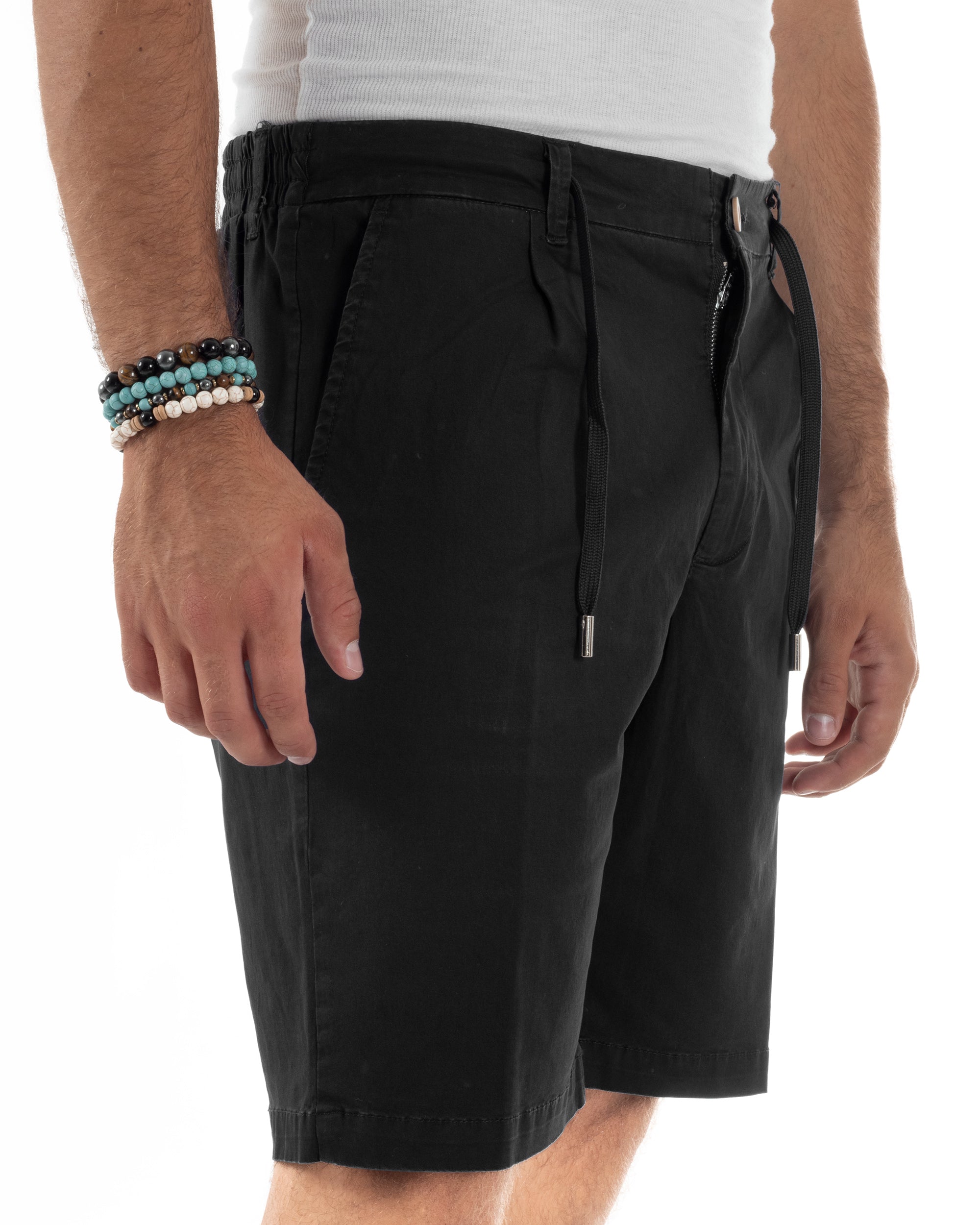 Bermuda Chino Cotone Raso Tasche America Basic PC2024A