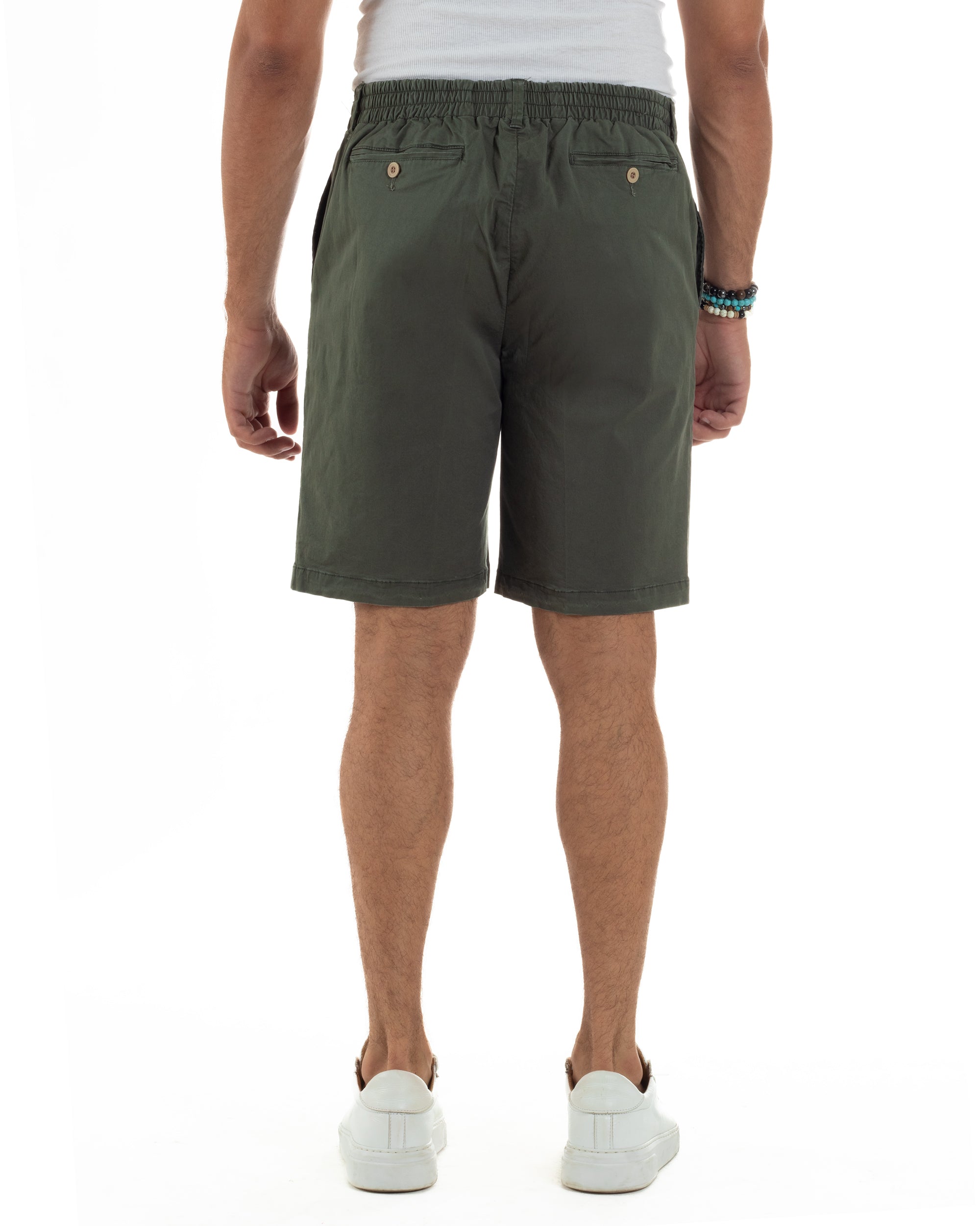 Bermuda Chino Cotone Raso Tasche America Basic PC2025A