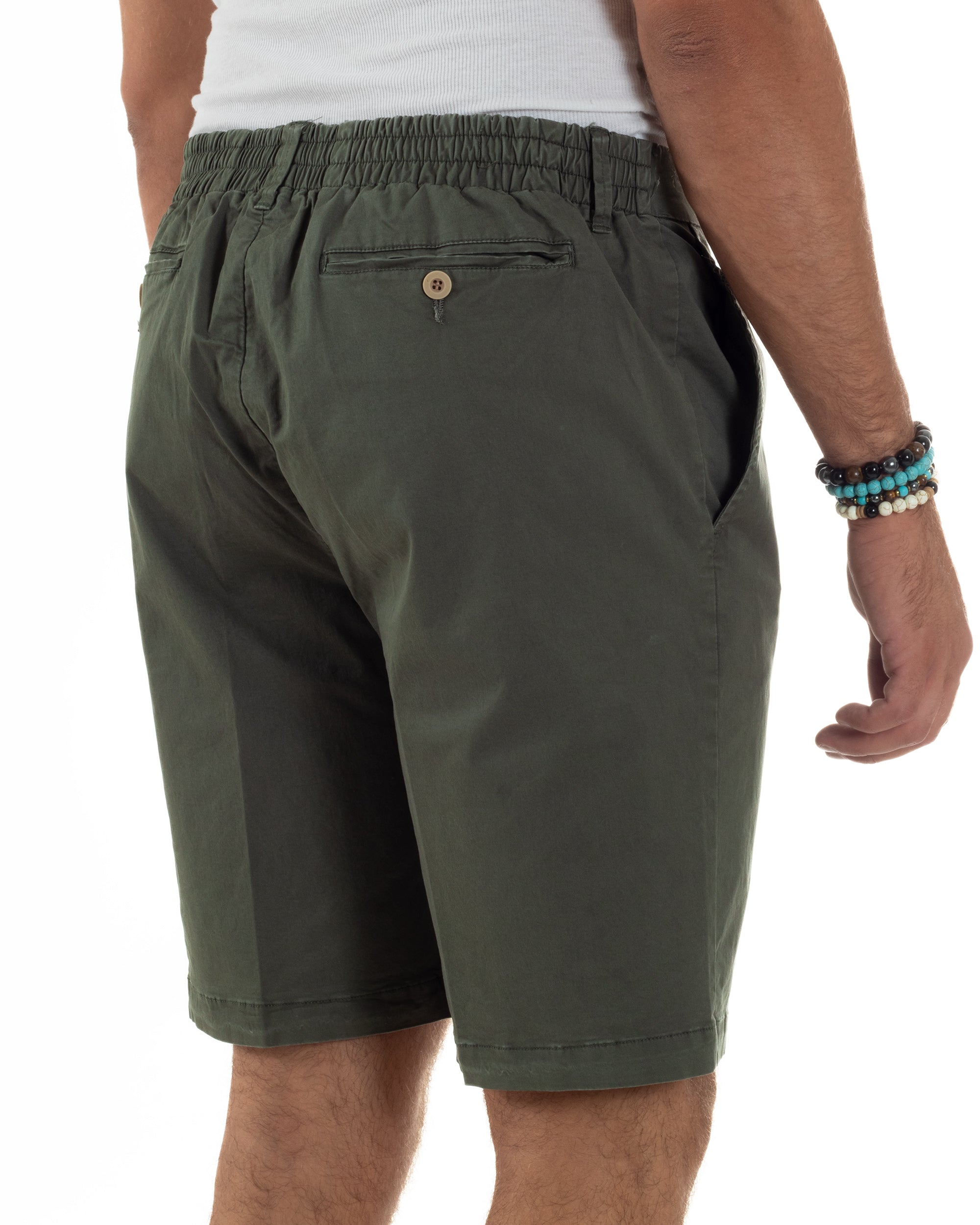 Bermuda Chino Cotone Raso Tasche America Basic PC2025A