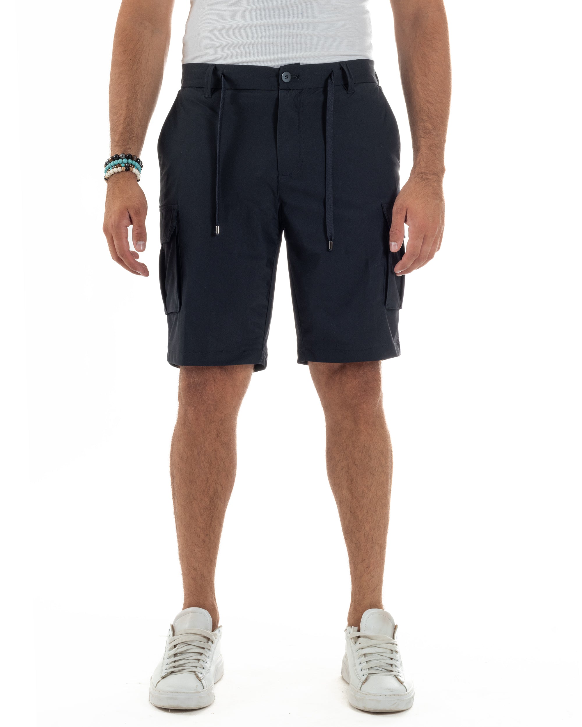 Bermuda Pantaloni Corti Cargo No Stiro PC2026A