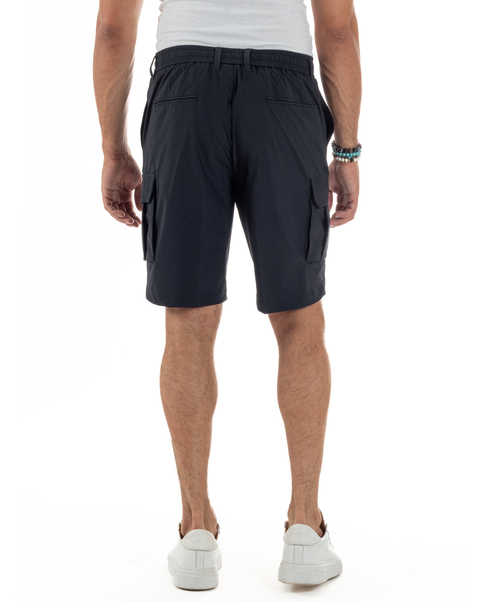 Bermuda Pantaloni Corti Cargo No Stiro PC2026A