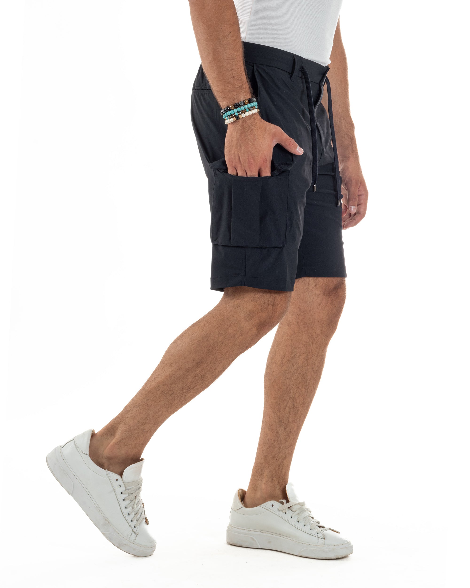 Bermuda Pantaloni Corti Cargo No Stiro PC2026A