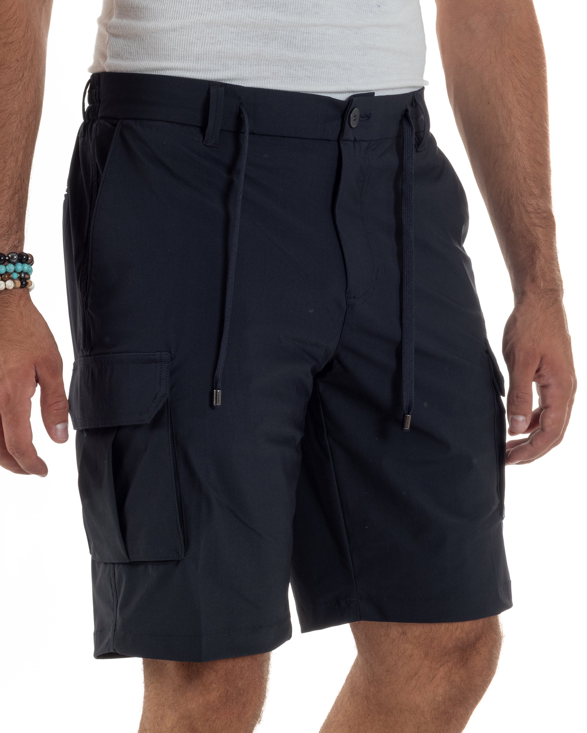 Bermuda Pantaloni Corti Cargo No Stiro PC2026A