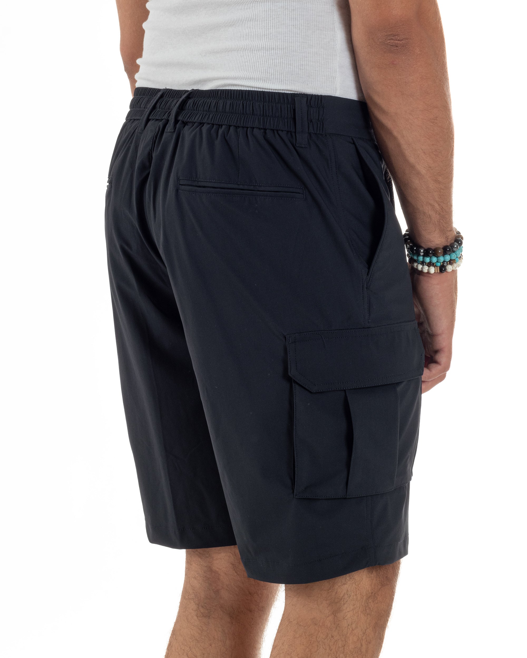 Bermuda Pantaloni Corti Cargo No Stiro PC2026A