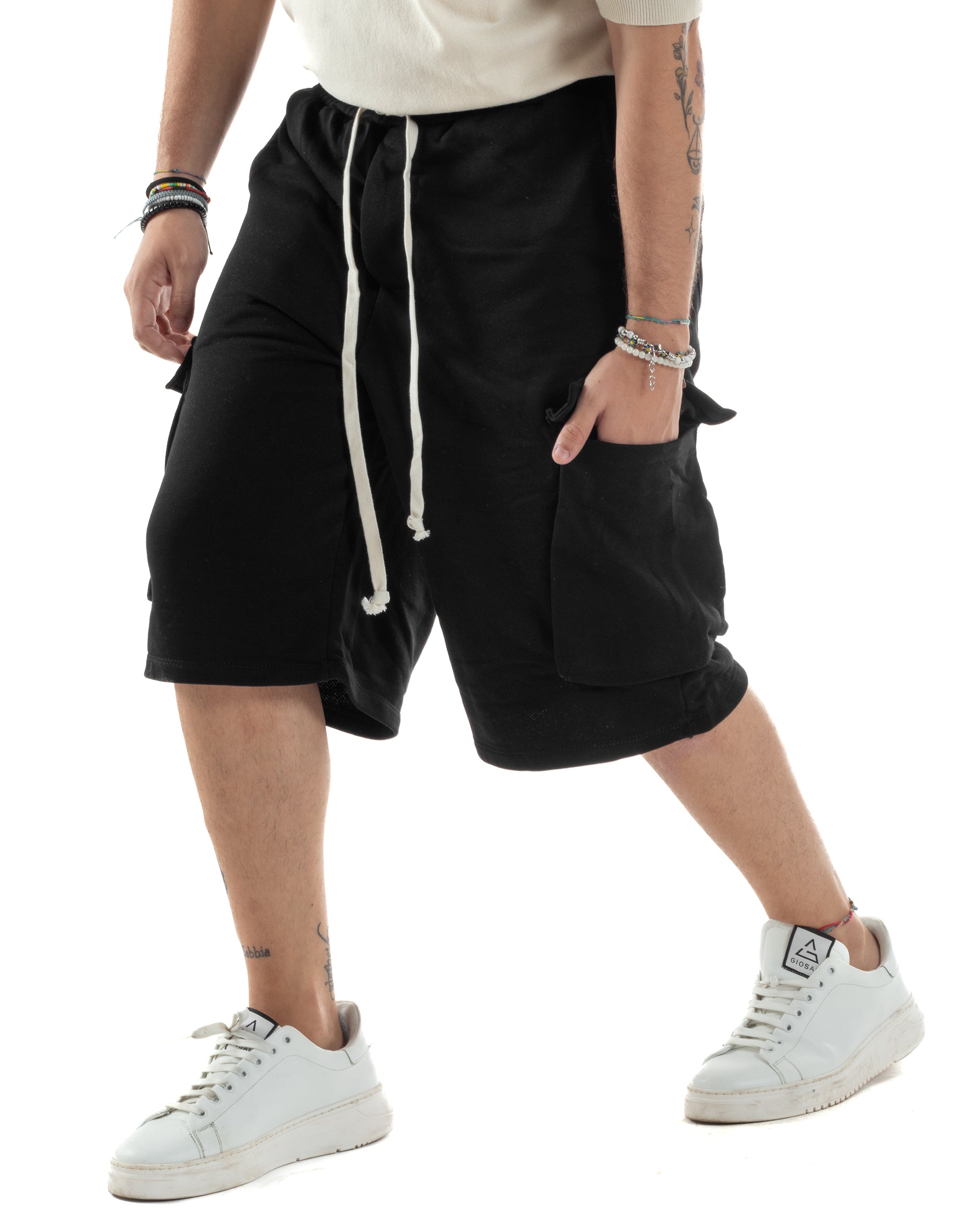 Bermuda Tuta Cotone Cargo PC2033A