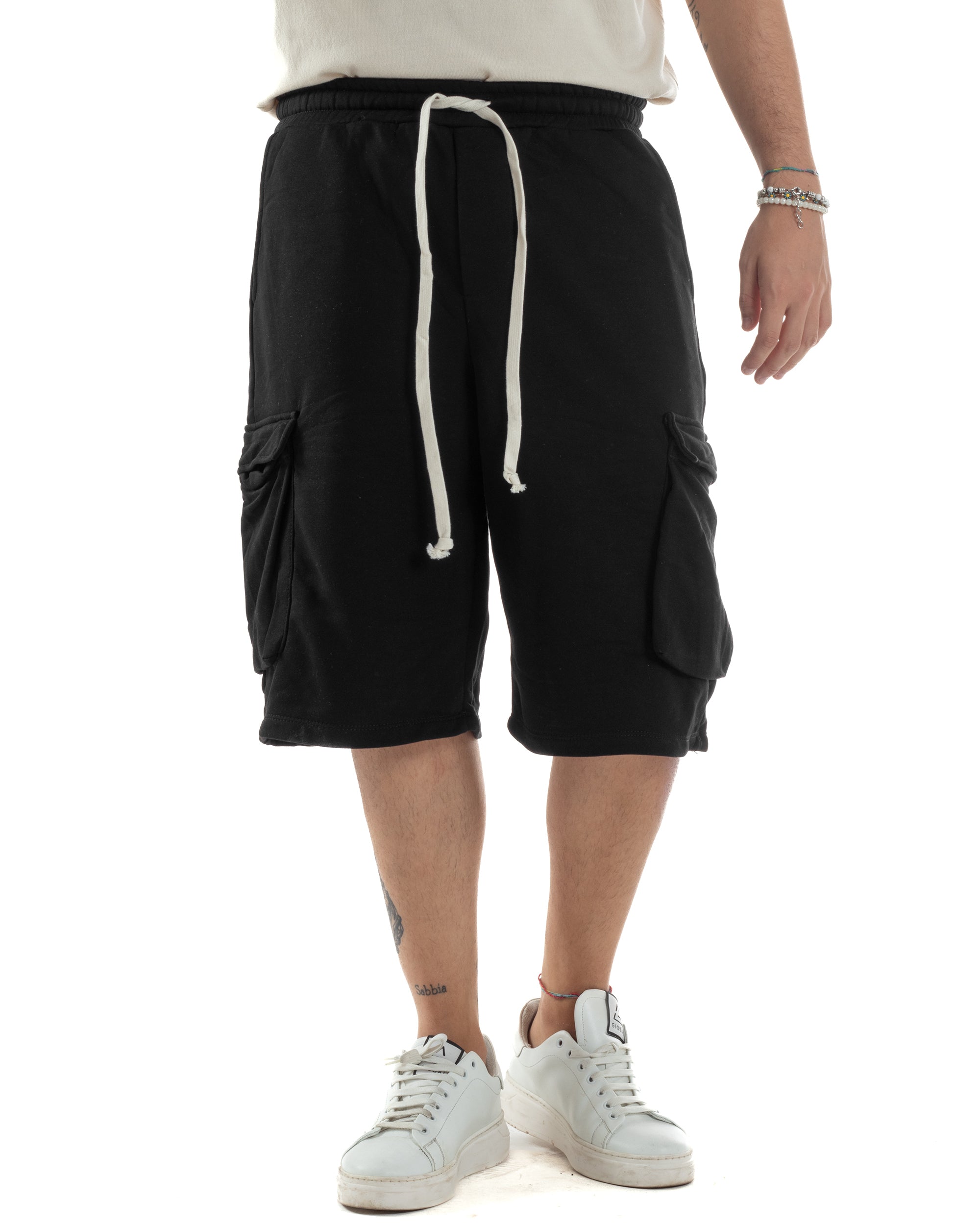 Bermuda Tuta Cotone Cargo PC2033A