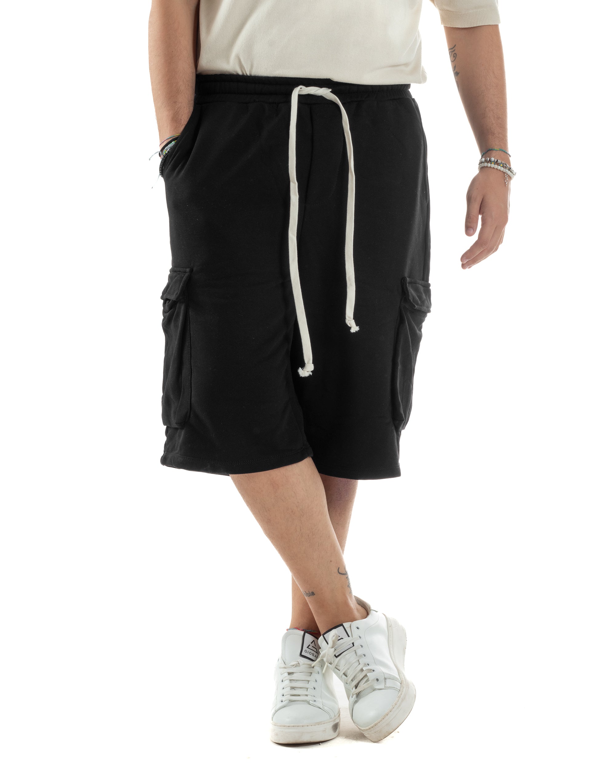 Bermuda Tuta Cotone Cargo PC2033A