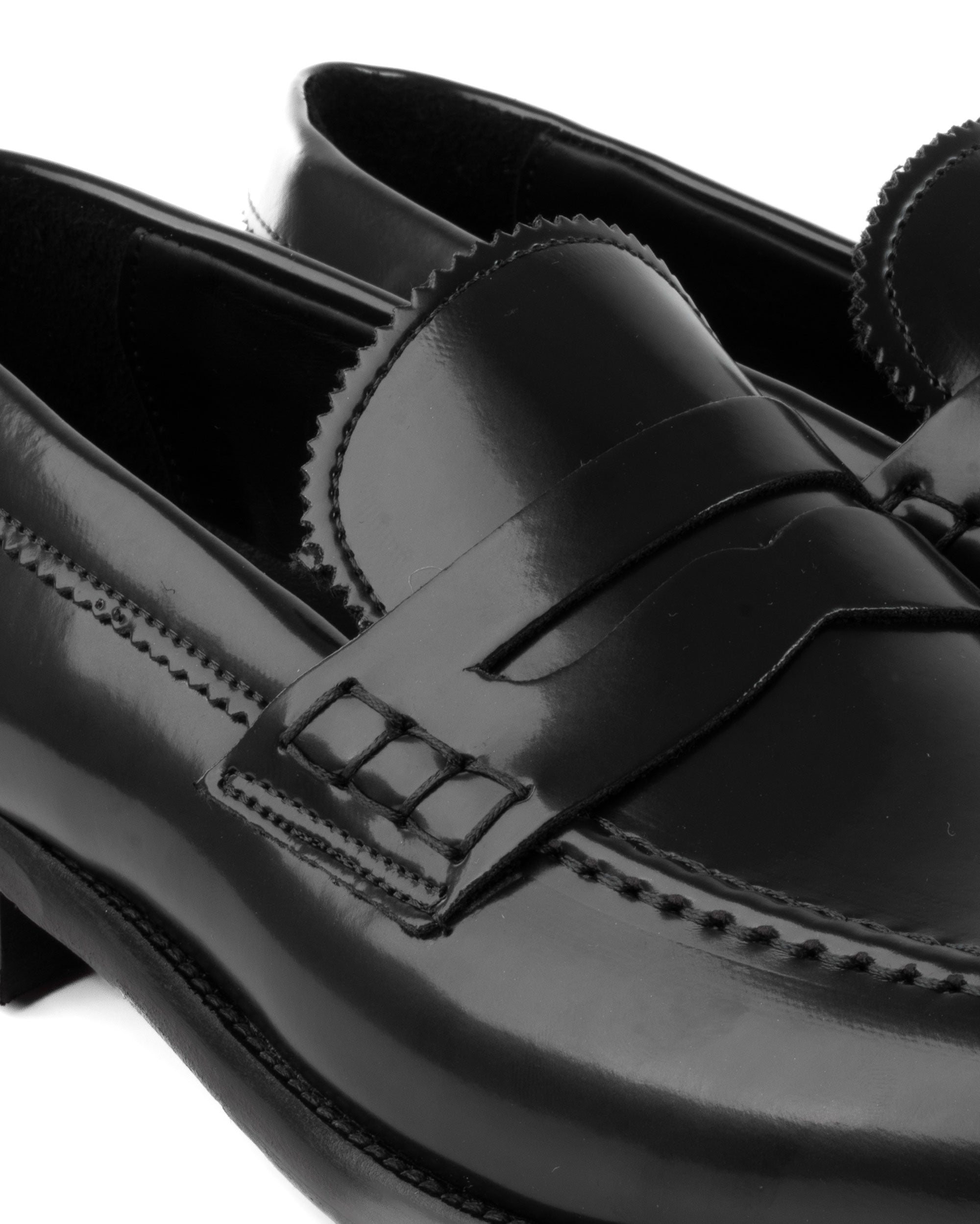 Mocassini College Uomo Scarpe Ecopelle Abrasivate Eleganti Cerimonia Suola Di Cuoio Casual Nero GIOSAL-S1260A