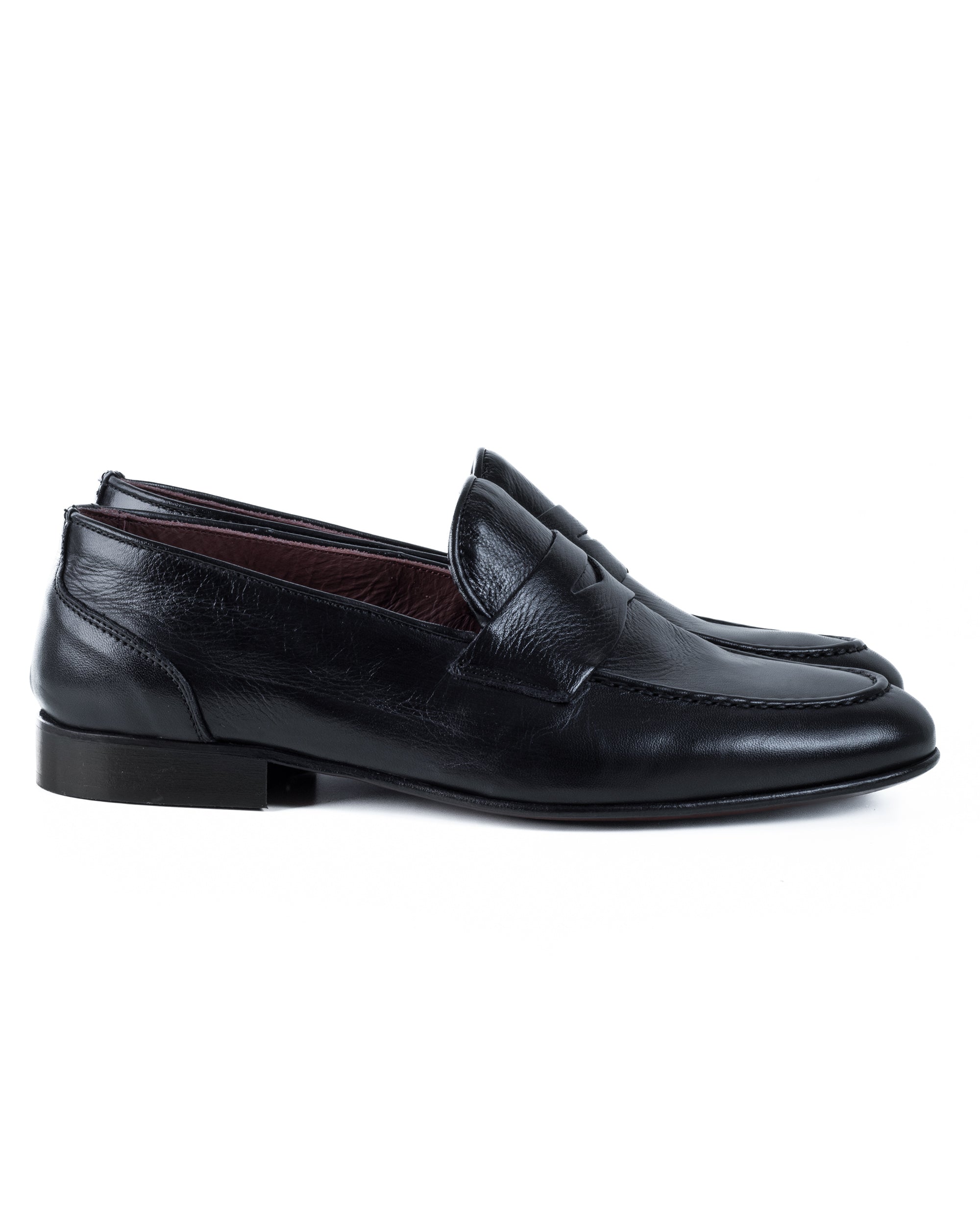 Mocassini College Uomo Con Bendina Scarpe Classiche Ecopelle Eleganti Cerimonia Suola Di Cuoio Con Ovalino Antiscivolo Casual Blu GIOSAL-S1273A