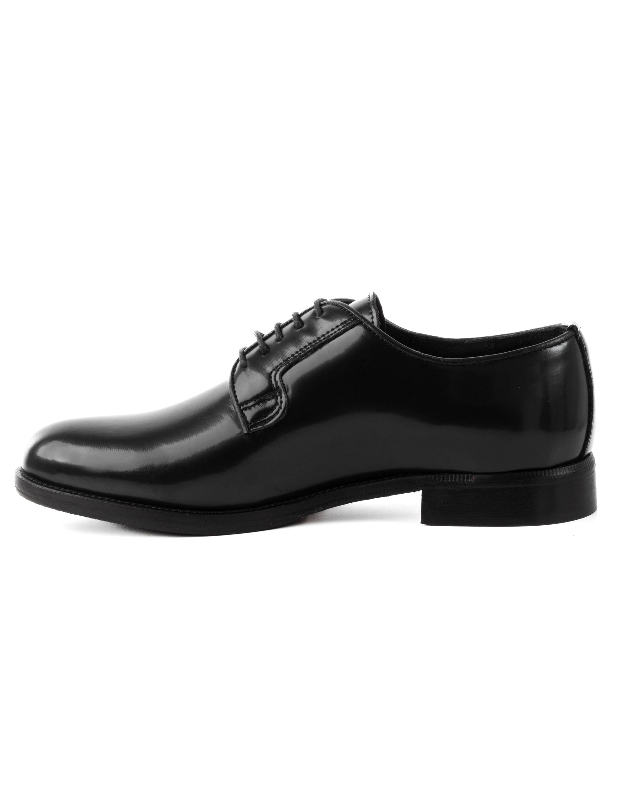 Scarpe Uomo Classiche Stringate Ecopelle Abrasivate Eleganti Cerimonia Derby Con Lacci Suola Di Cuoio Casual Nero GIOSAL-S1275A