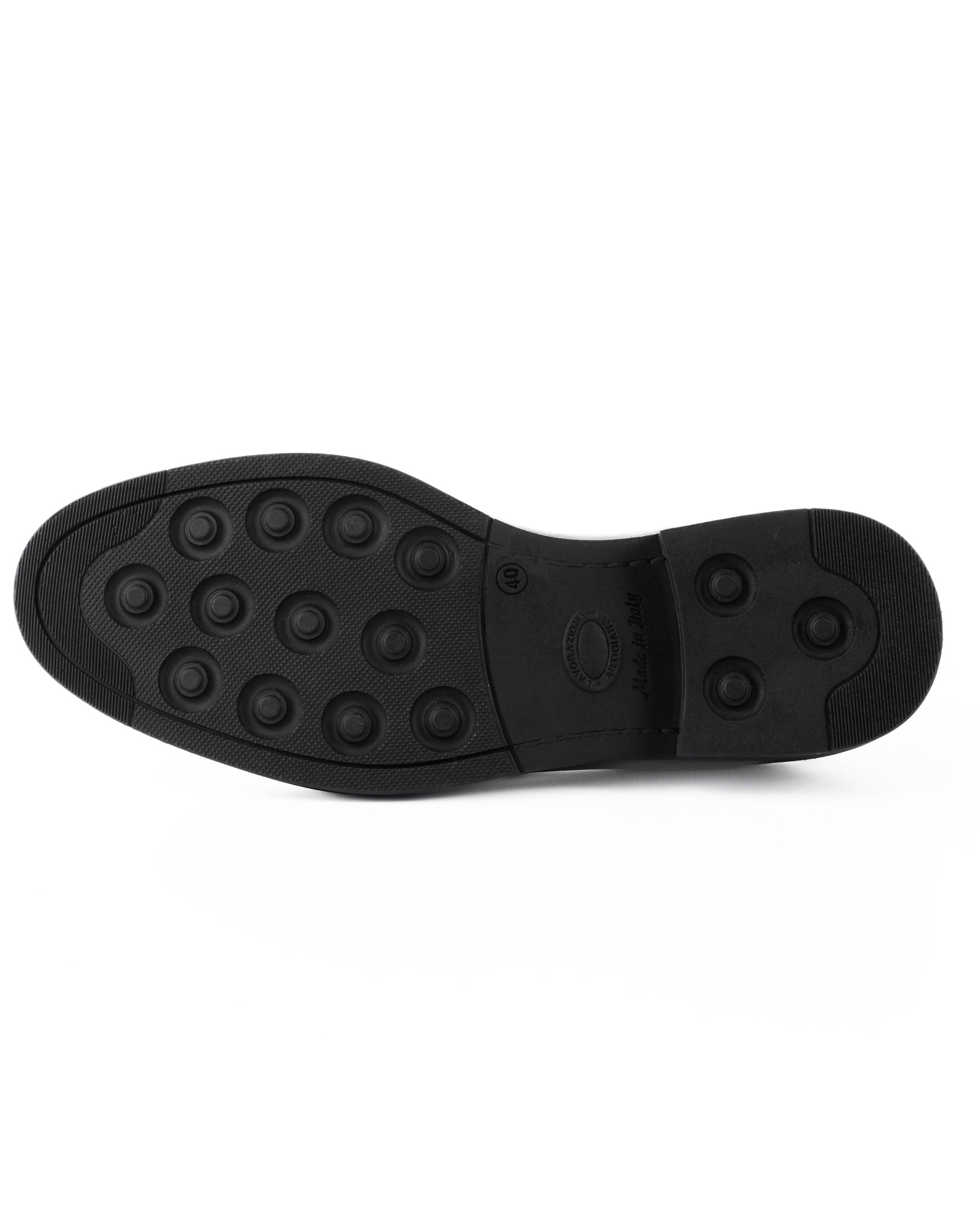 Scarpe Uomo Classiche Stringate Ecopelle Abrasivate Eleganti Cerimonia Derby Con Lacci Suola Di Gomma Casual Nero GIOSAL-S1277A