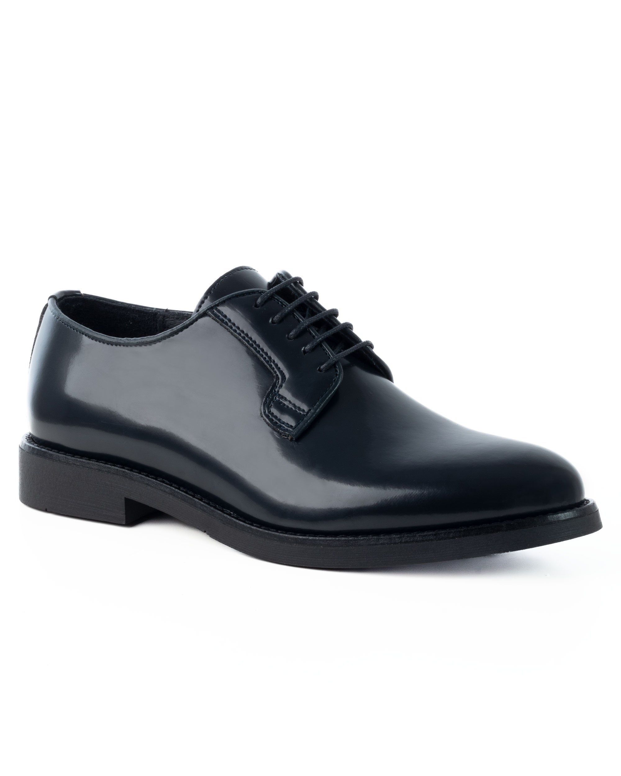 Scarpe Uomo Classiche Stringate Ecopelle Abrasivate Eleganti Cerimonia Derby Con Lacci Suola Di Gomma Casual Blu GIOSAL-S1278A