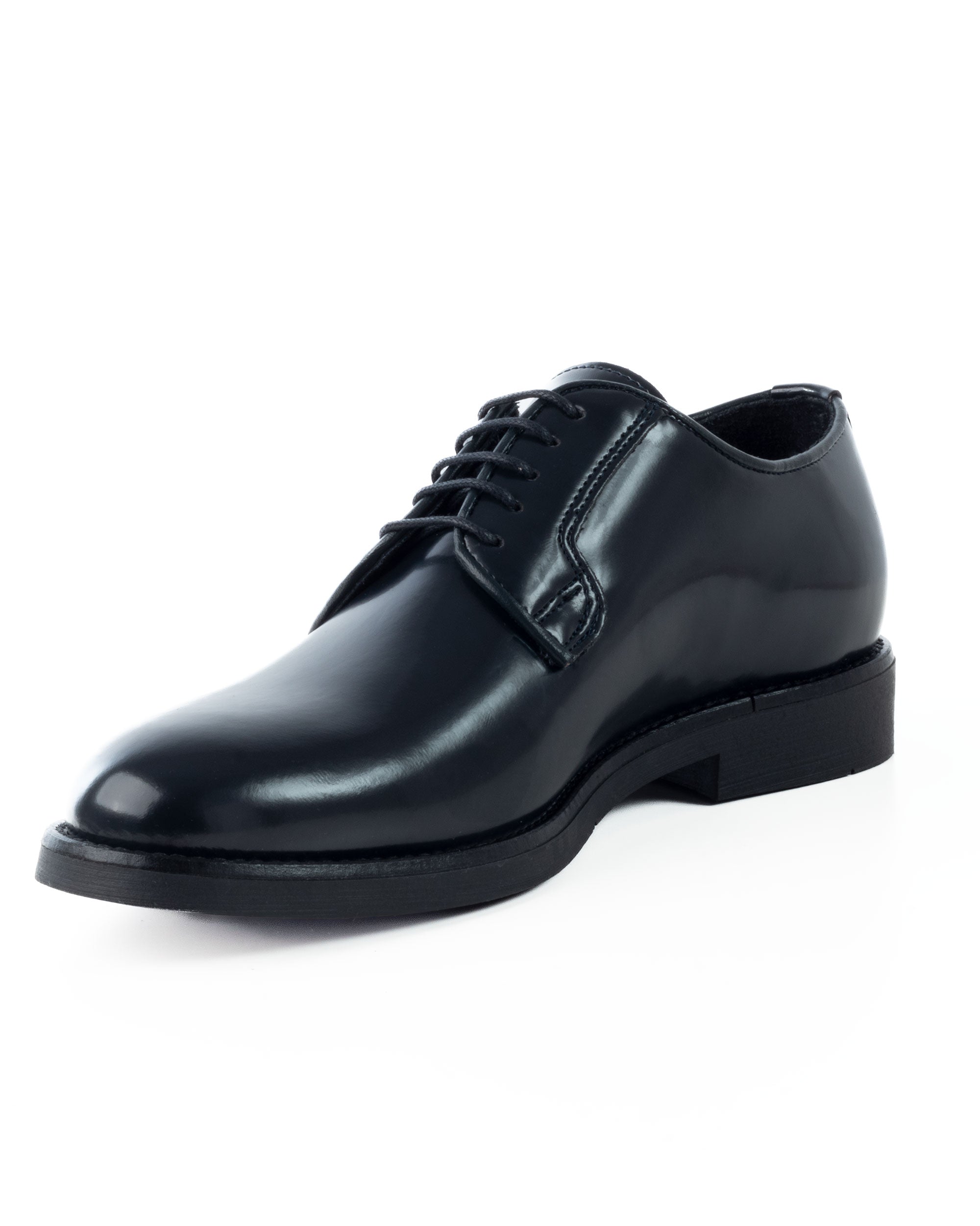 Scarpe Uomo Classiche Stringate Ecopelle Abrasivate Eleganti Cerimonia Derby Con Lacci Suola Di Gomma Casual Blu GIOSAL-S1278A