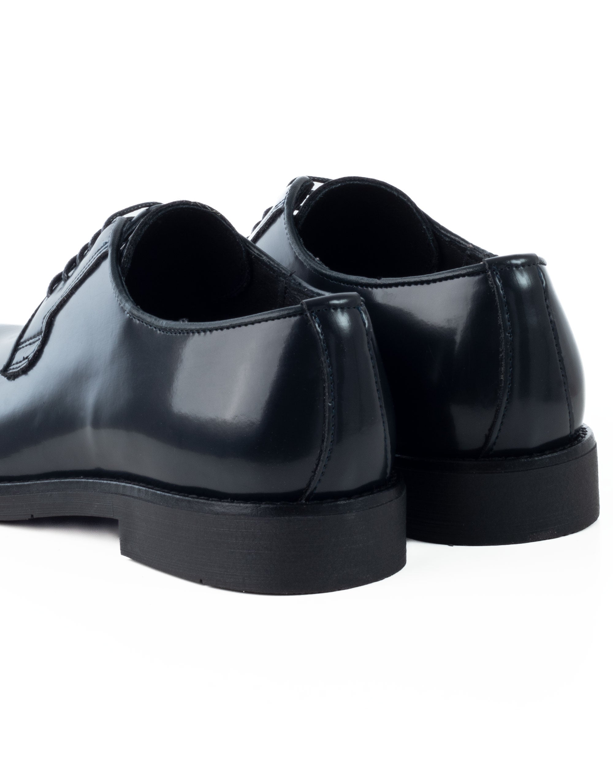 Scarpe Uomo Classiche Stringate Ecopelle Abrasivate Eleganti Cerimonia Derby Con Lacci Suola Di Gomma Casual Blu GIOSAL-S1278A