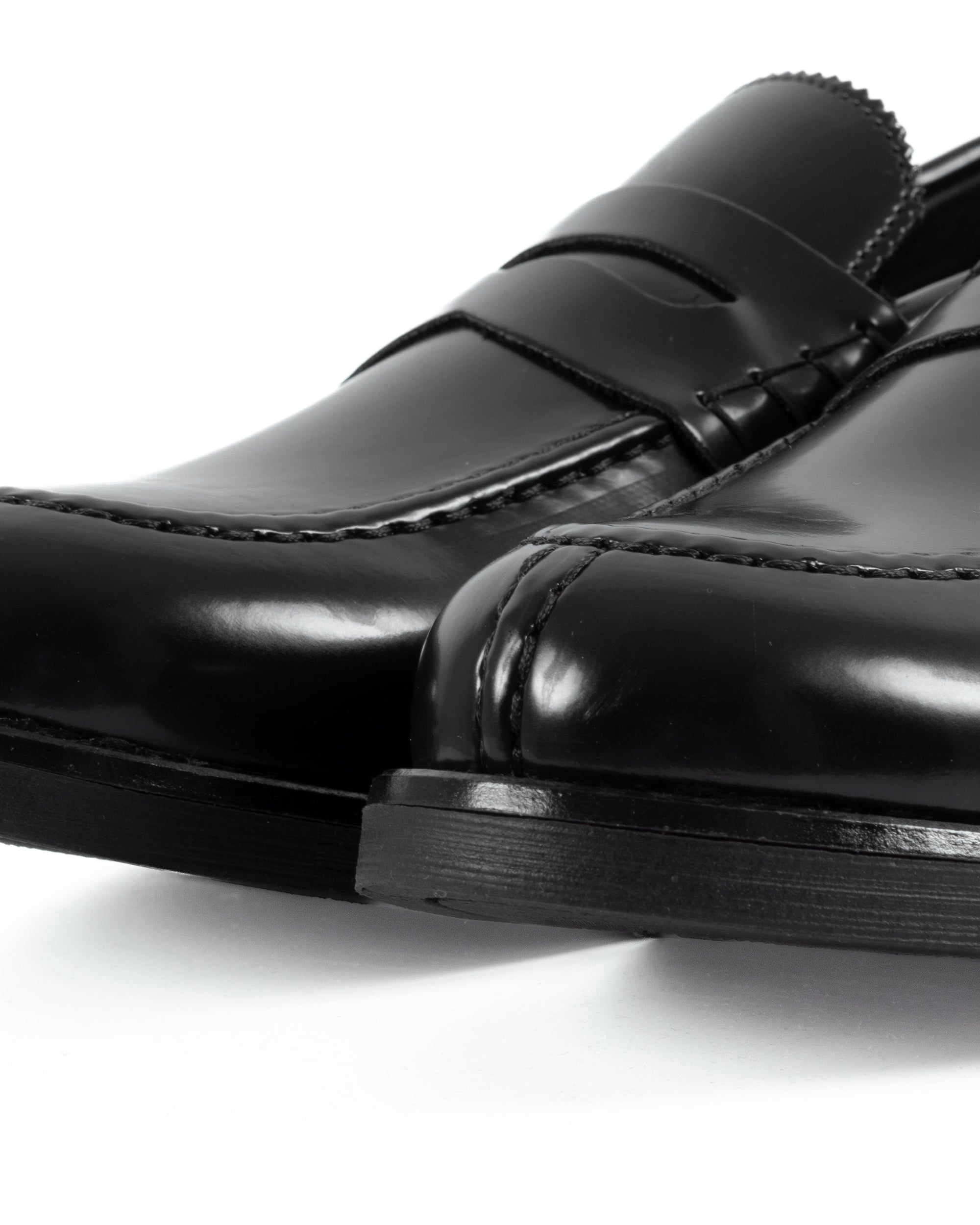Mocassini College Uomo Scarpe Ecopelle Abrasivate Eleganti Cerimonia Suola Di Gomma Casual Nero GIOSAL-S1283A