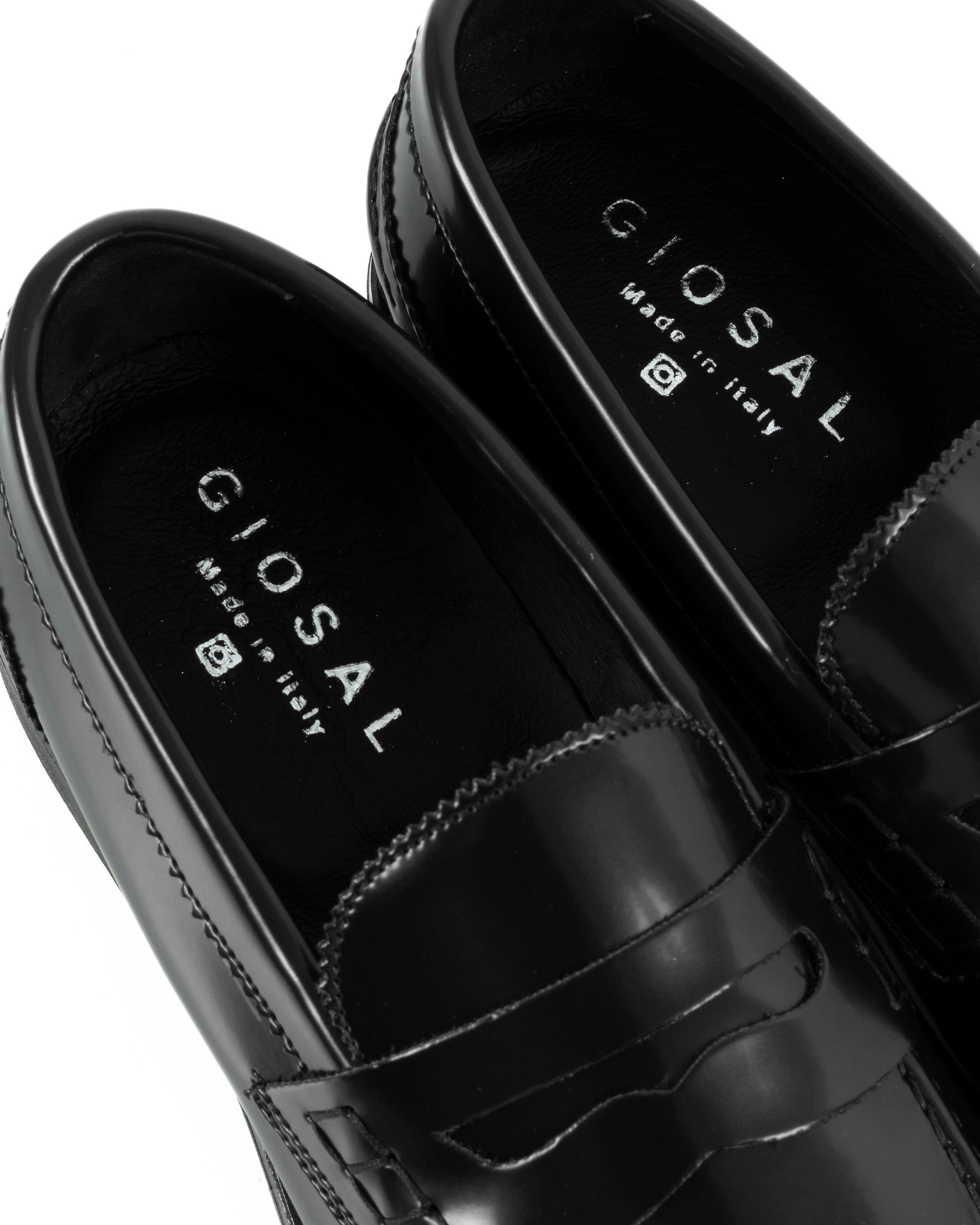 Mocassini College Uomo Scarpe Ecopelle Abrasivate Eleganti Cerimonia Suola Di Gomma Casual Nero GIOSAL-S1283A