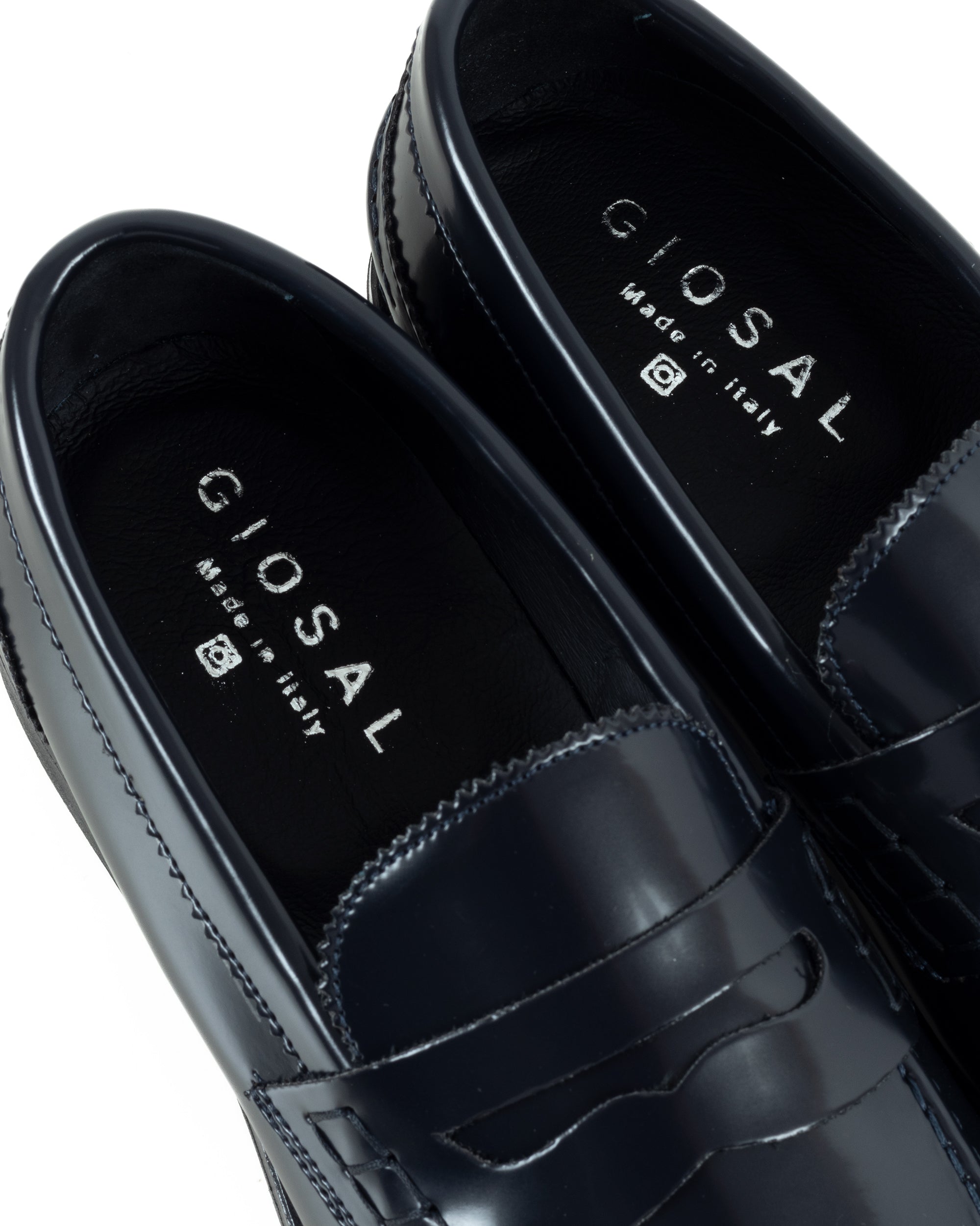 Mocassini College Uomo Scarpe Ecopelle Abrasivate Eleganti Cerimonia Suola Di Gomma Casual Blu GIOSAL-S1284A