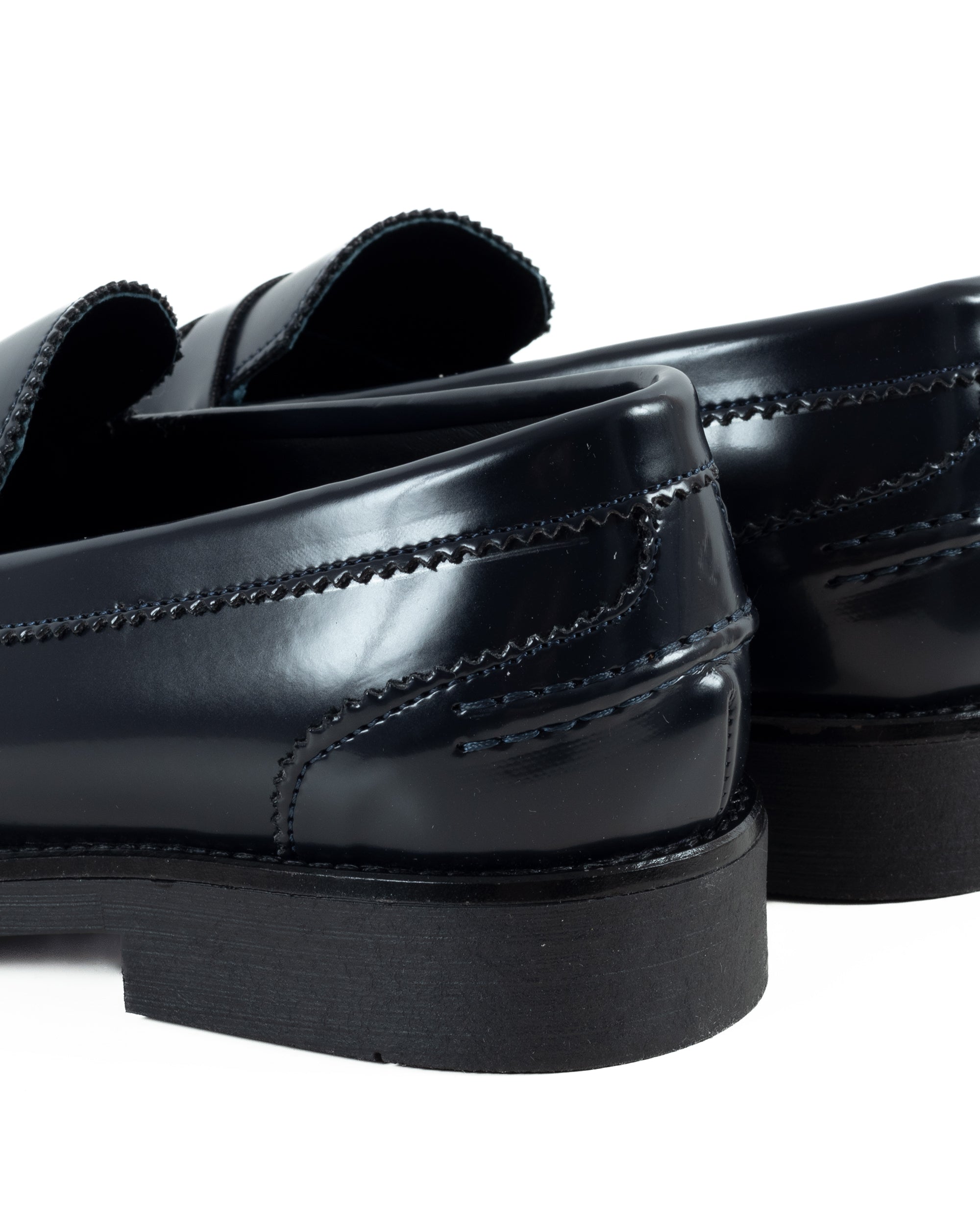 Mocassini College Uomo Scarpe Ecopelle Abrasivate Eleganti Cerimonia Suola Di Gomma Casual Blu GIOSAL-S1284A