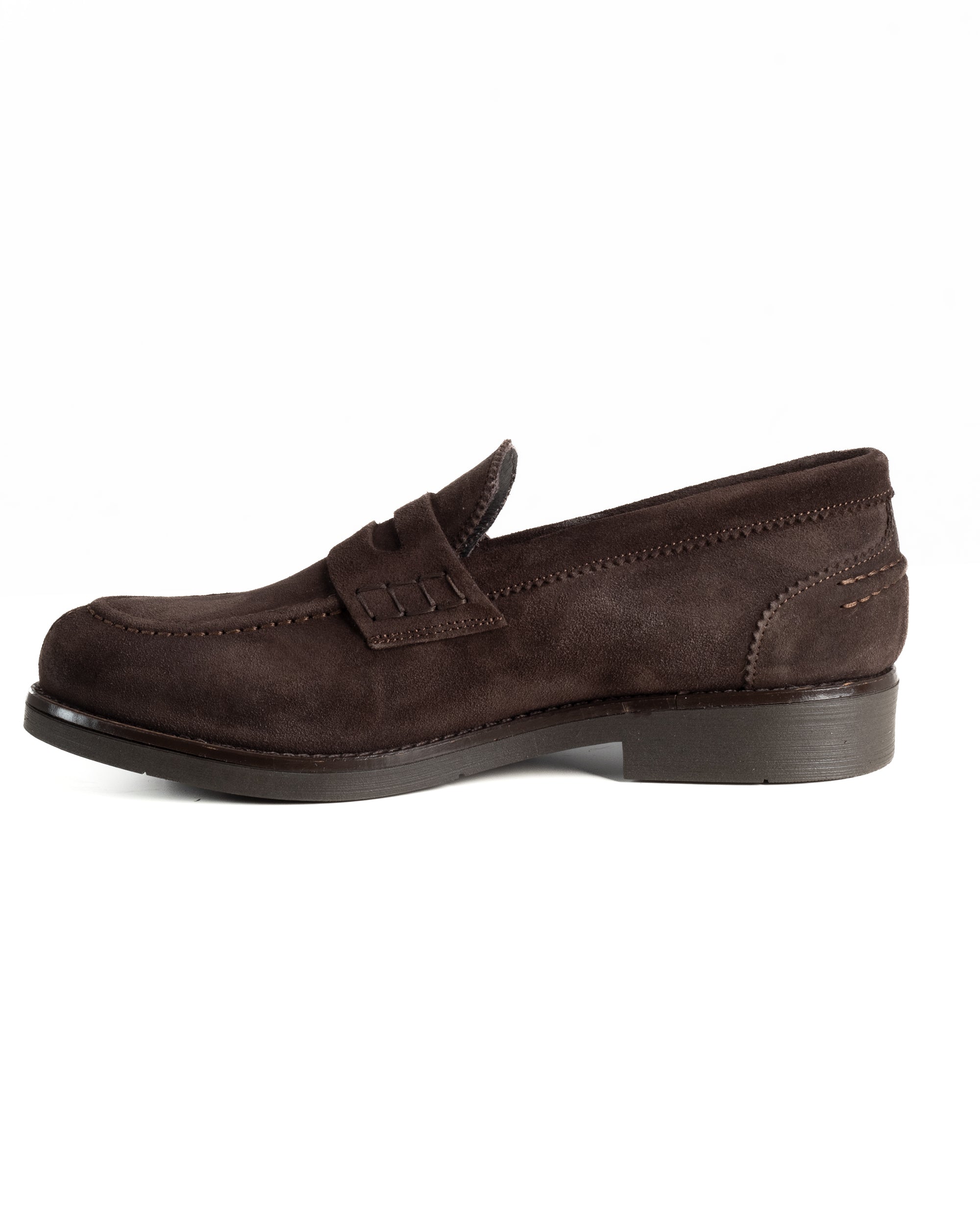 Mocassini College Uomo Scarpe Camoscio Eleganti Cerimonia Suola Di Gomma Casual Marrone GIOSAL-S1292A