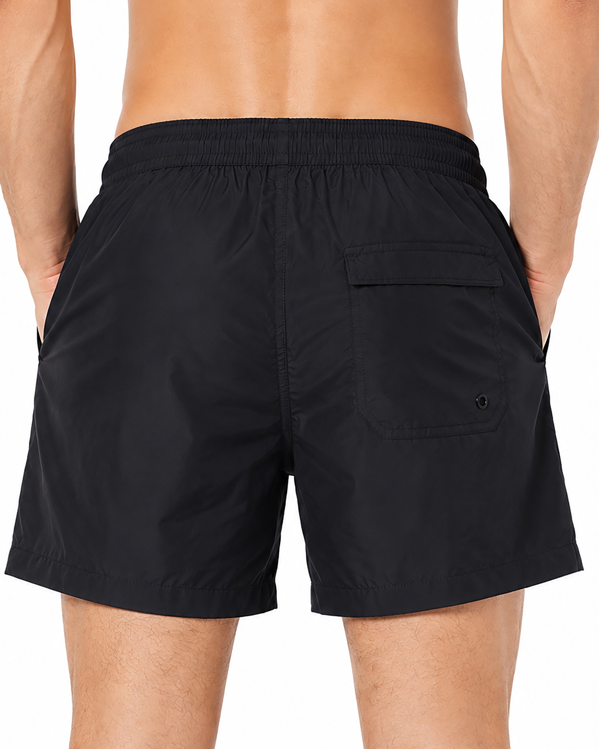 Costume da bagno bermuda mare uomo boxer gin tonic basic nero SUPERCULTURE BEACH-07