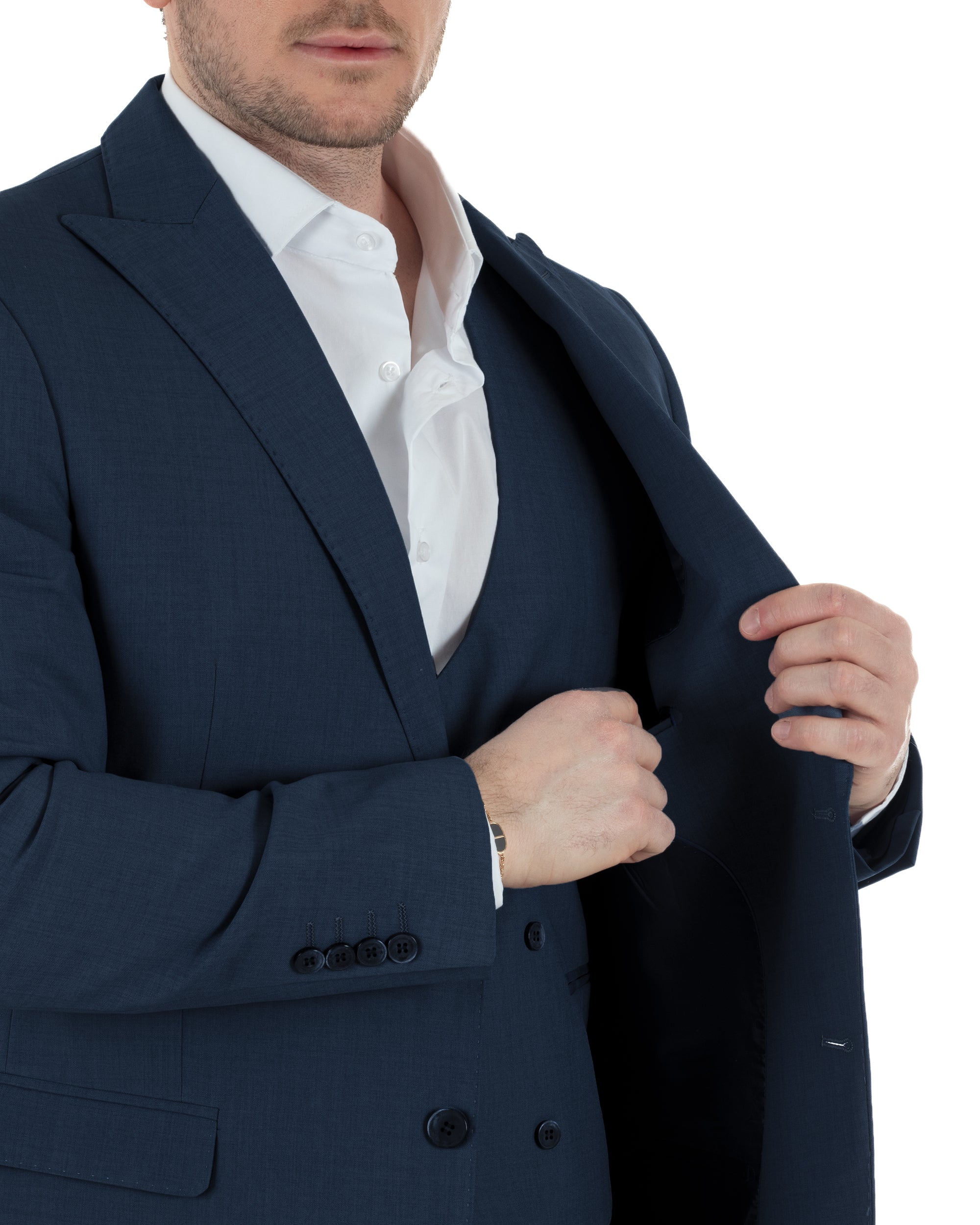 Abito Monopetto Con Panciotto Slim Fit TCAE1000A