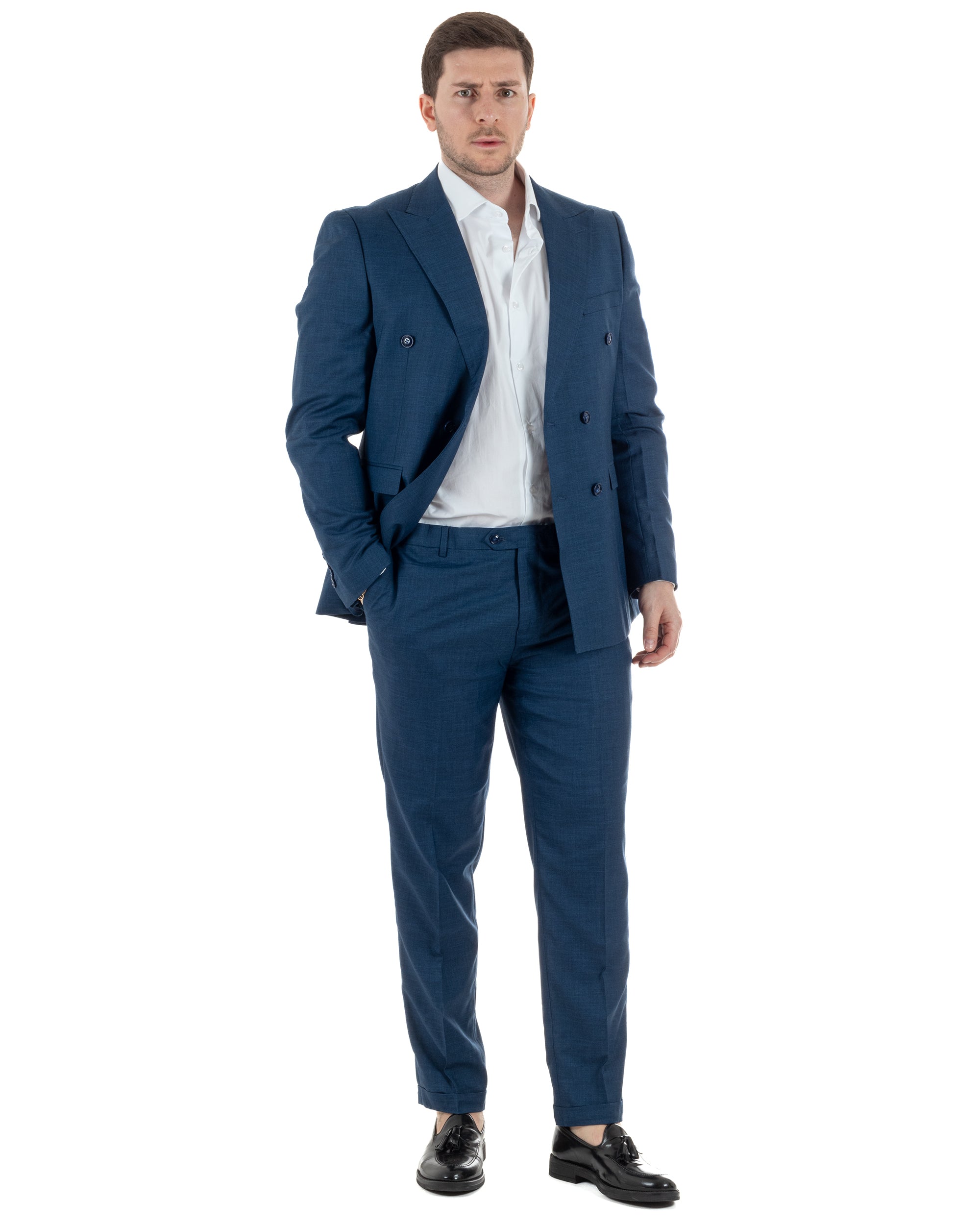 Abito Doppiopetto Melangiato TCAE1011A