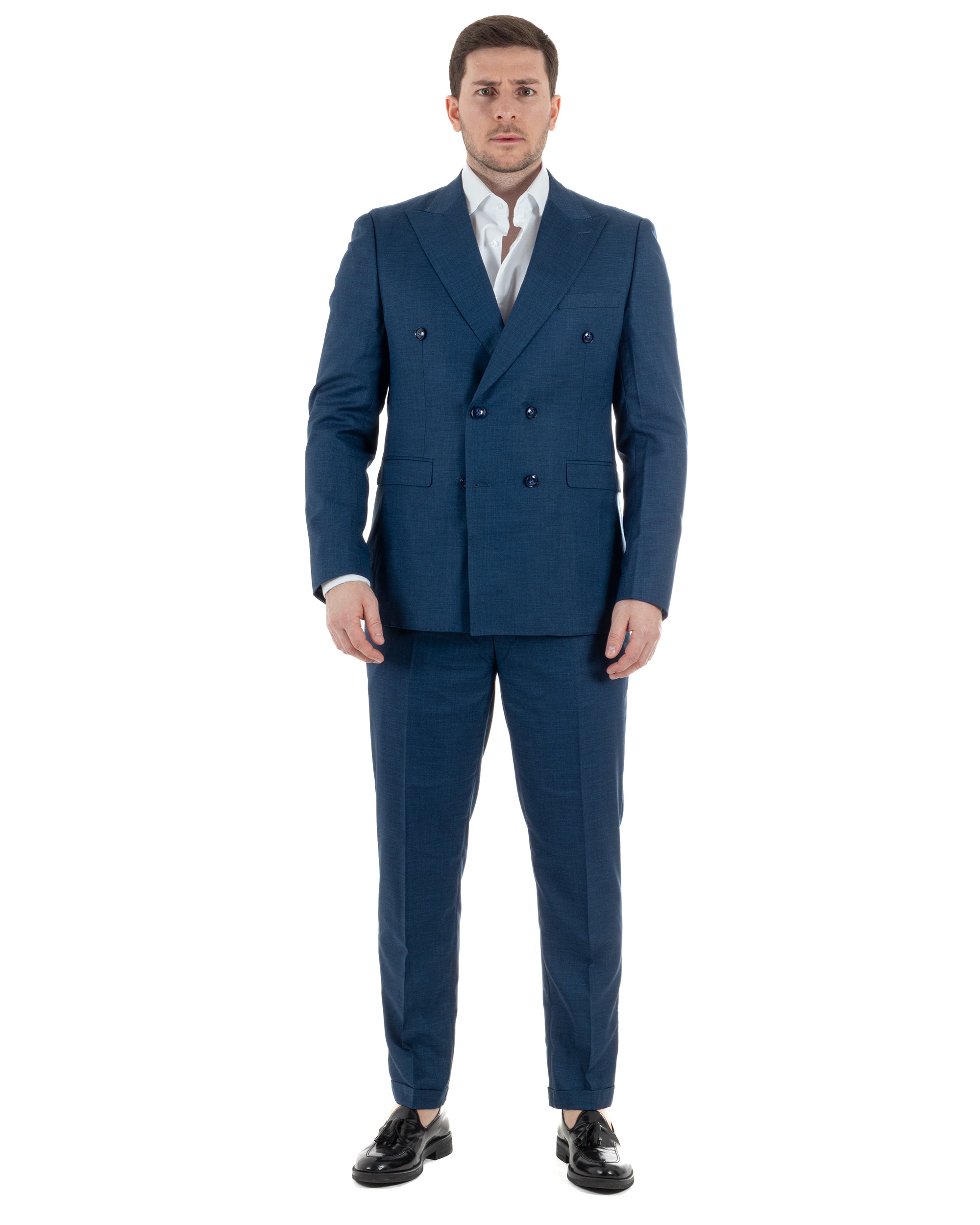 Abito Doppiopetto Melangiato TCAE1011A