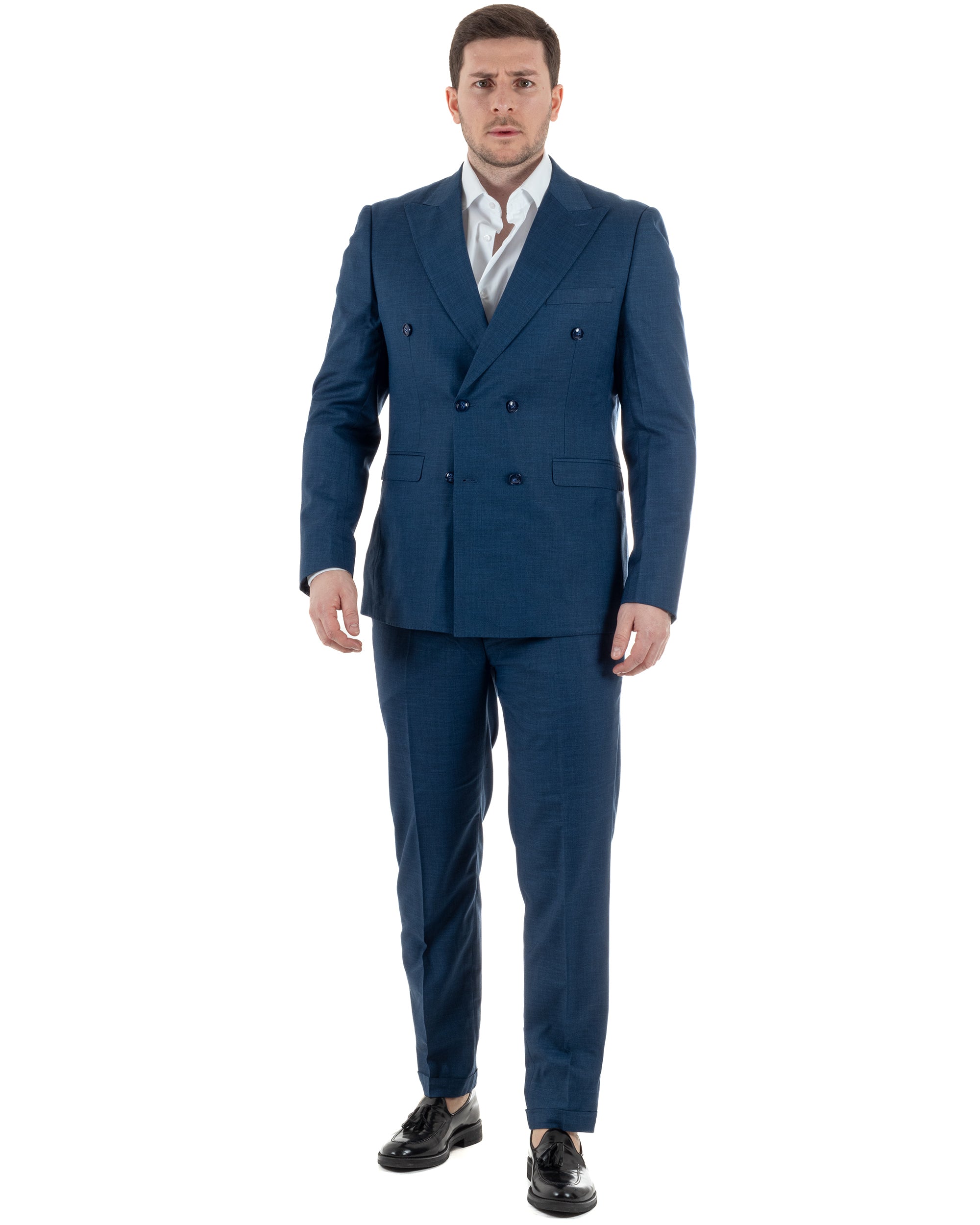 Abito Doppiopetto Melangiato TCAE1011A