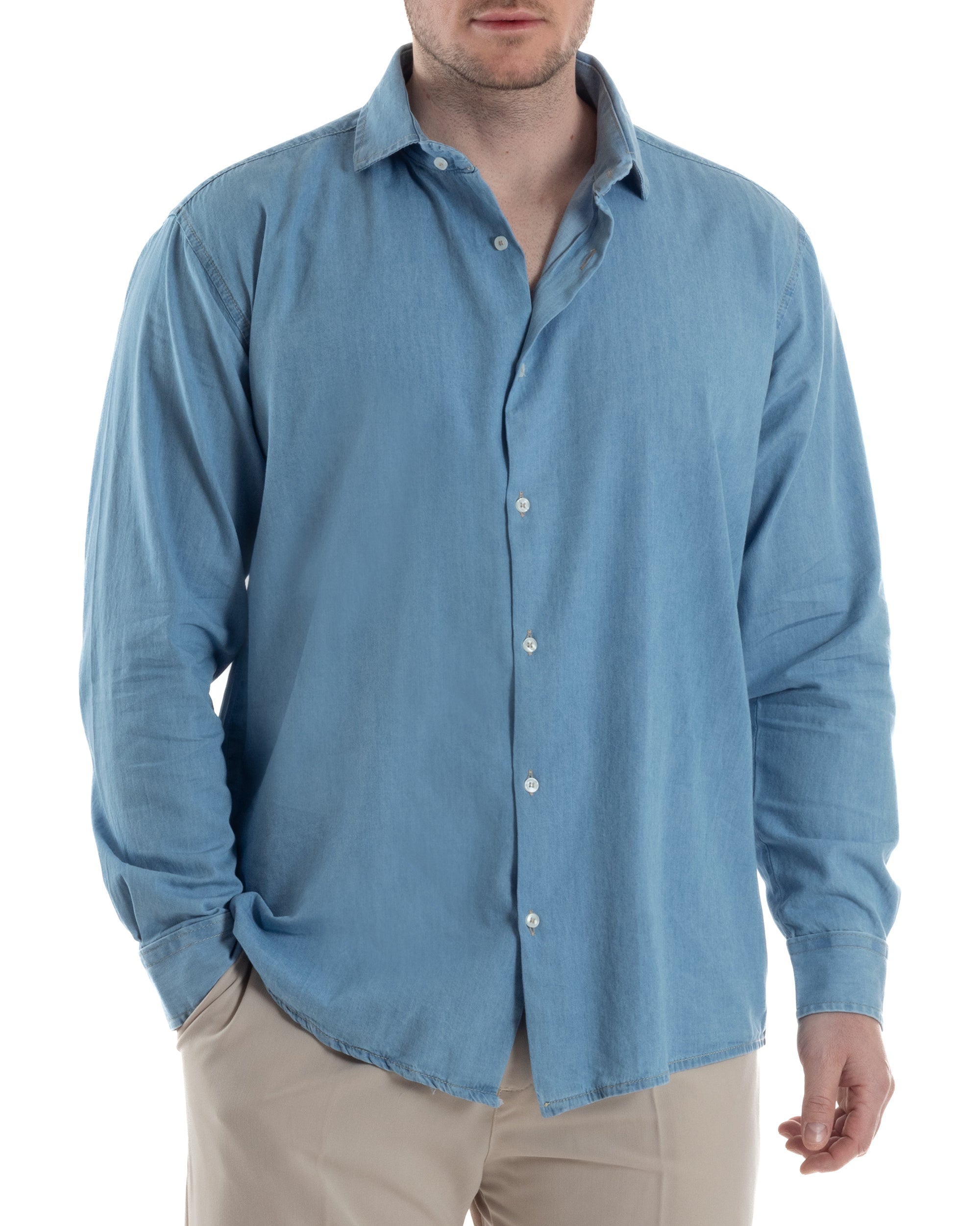 Camicia Denim Regular Fit TCC1000A