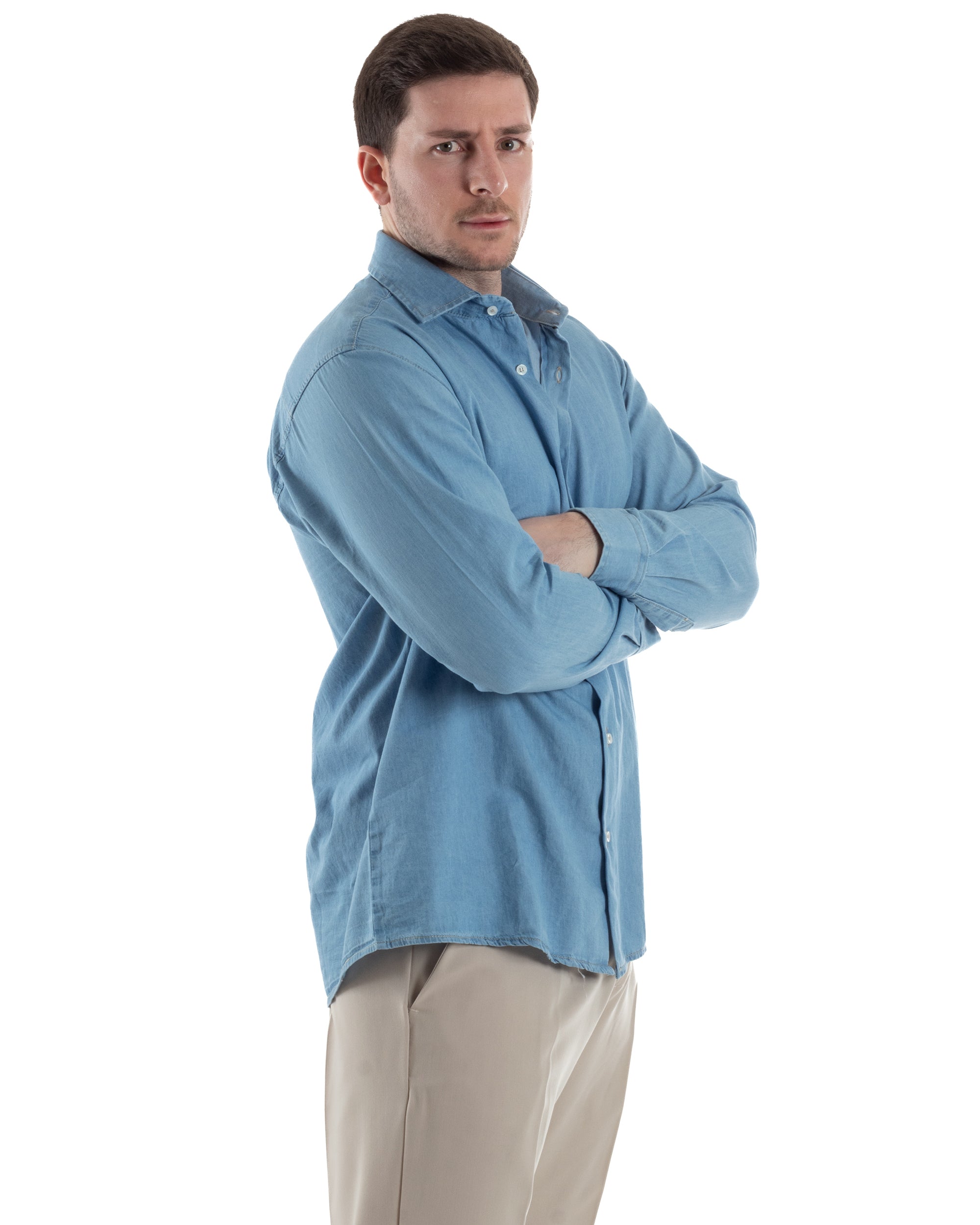 Camicia Denim Regular Fit TCC1000A